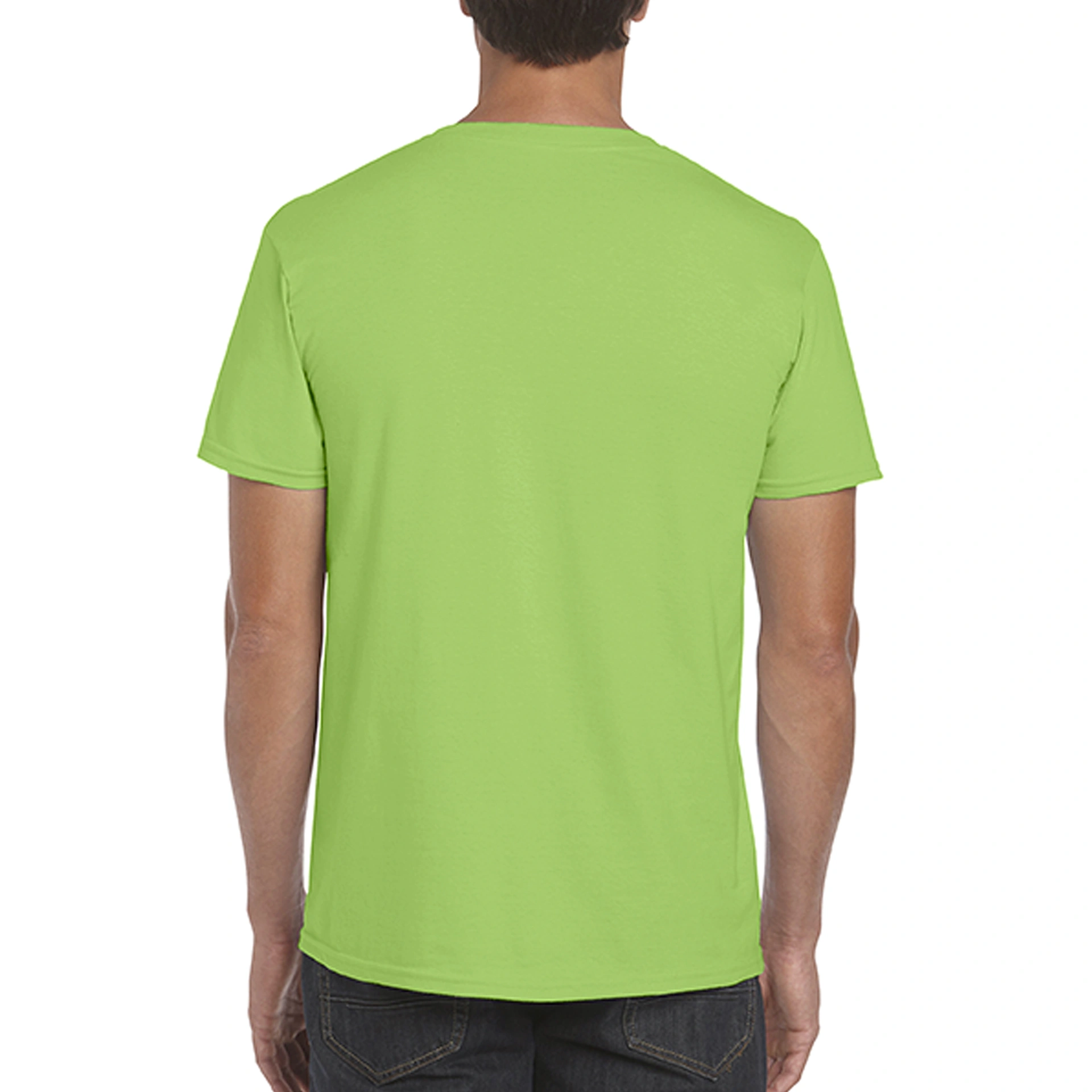 Футболка SoftStyle 153 - lime / 2XL