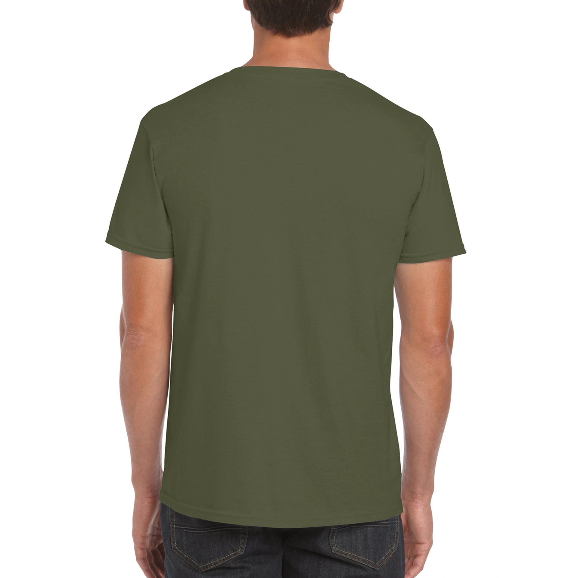 Футболка SoftStyle 153 - military green / 2XL