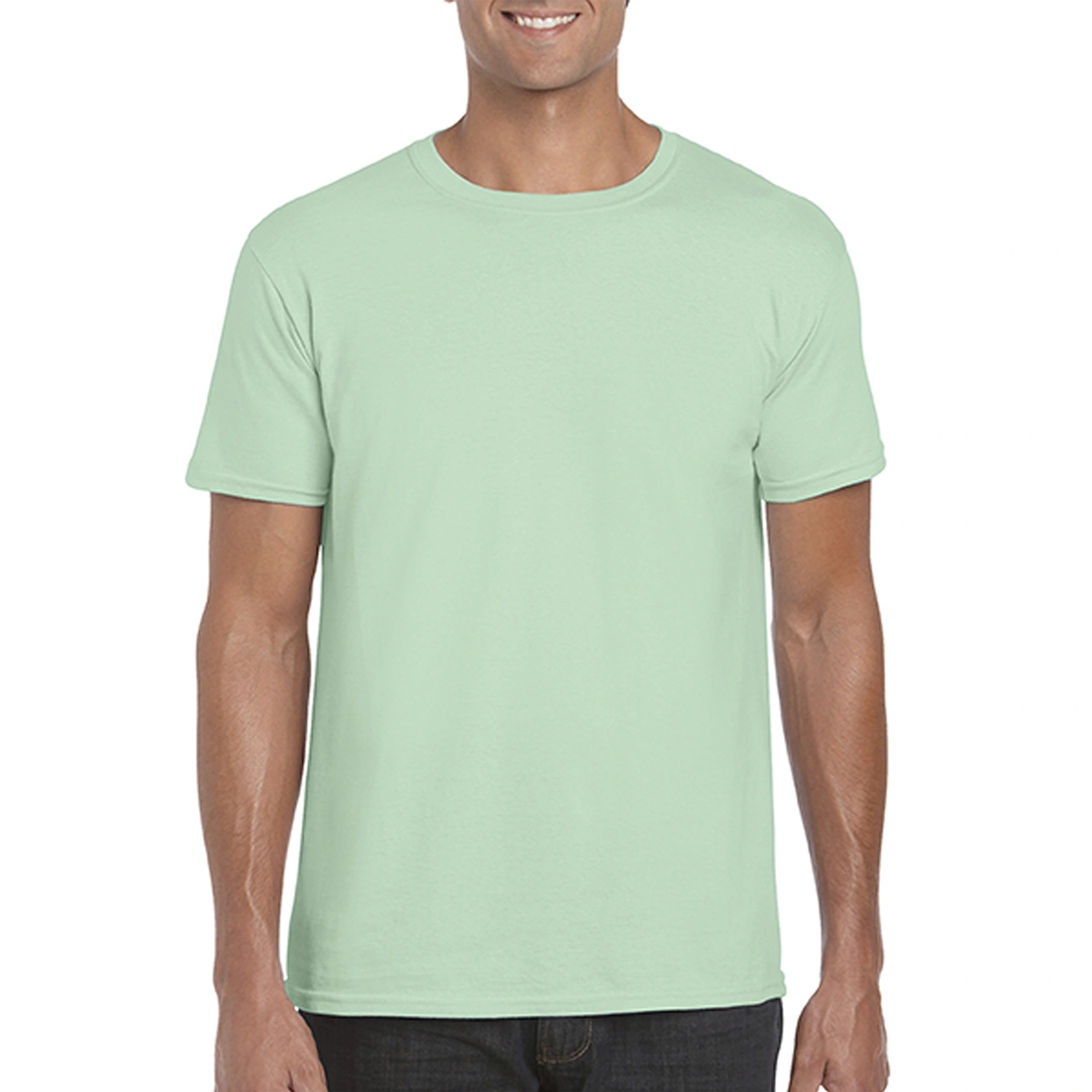 Футболка SoftStyle 153 - mint green / 2XL
