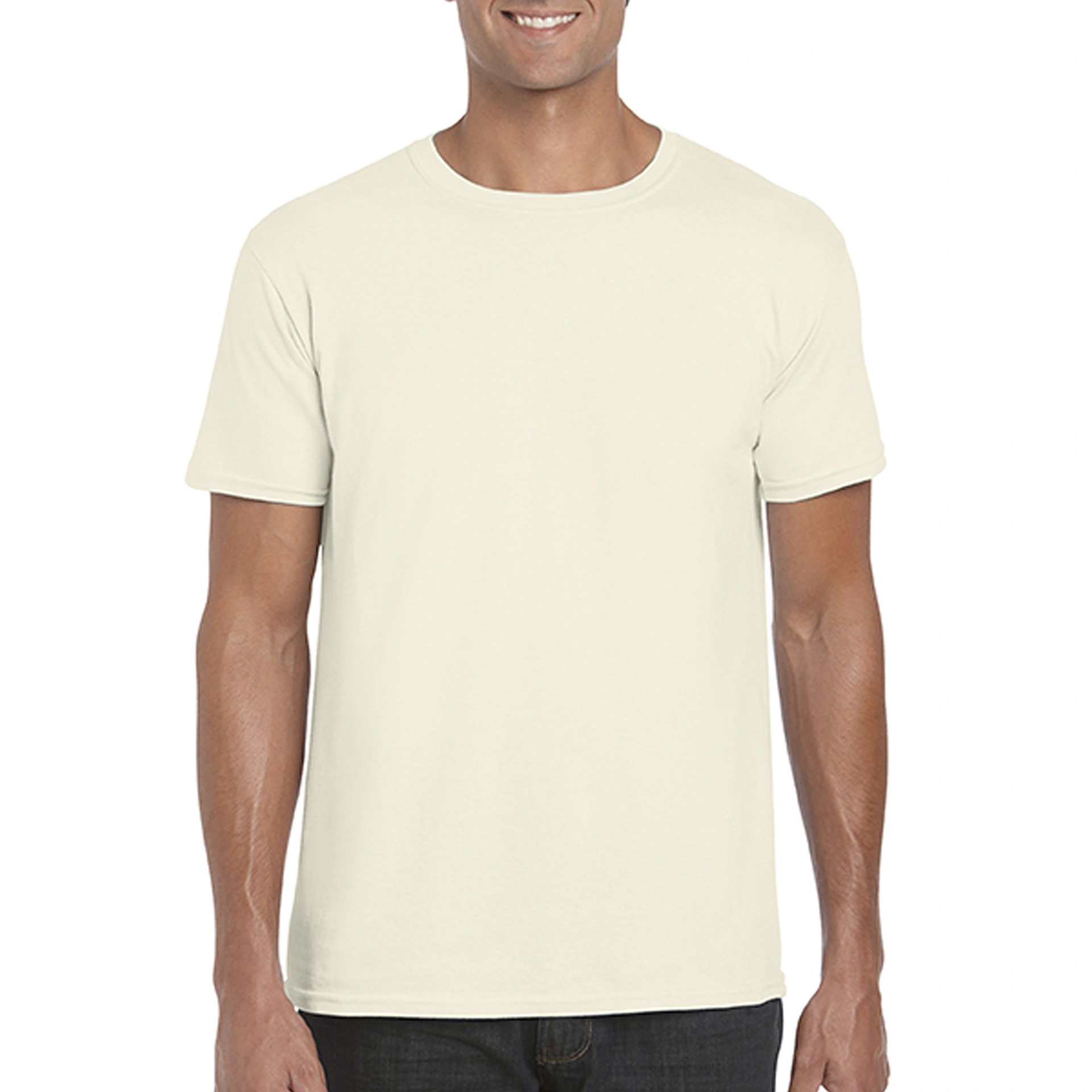 Футболка SoftStyle 153 - natural / 2XL