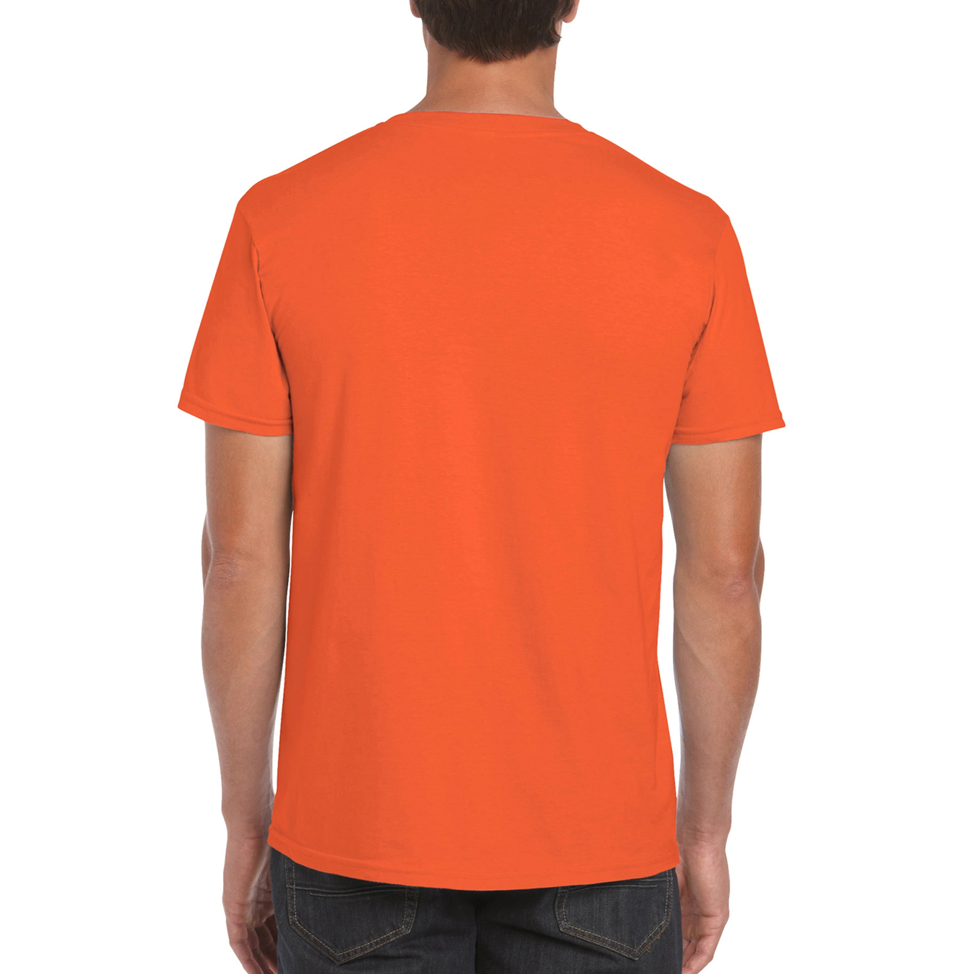 Футболка SoftStyle 153 - orange / 2XL
