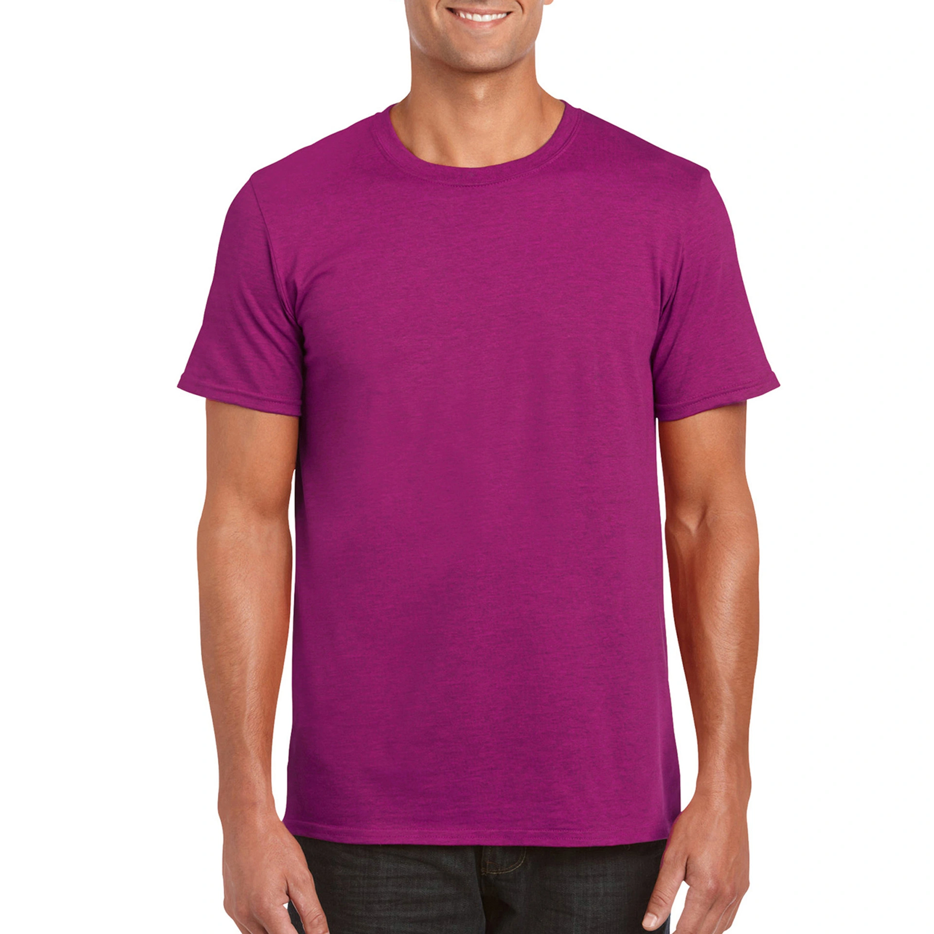 Футболка SoftStyle 153 - berry / 2XL