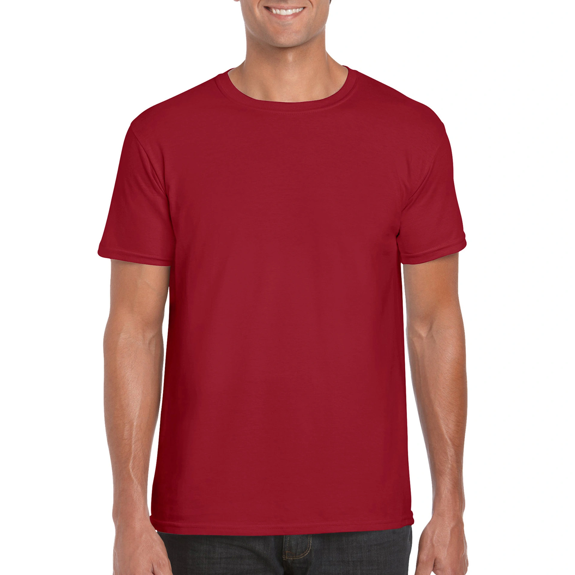 Футболка SoftStyle 153 - cardinal red / 2XL
