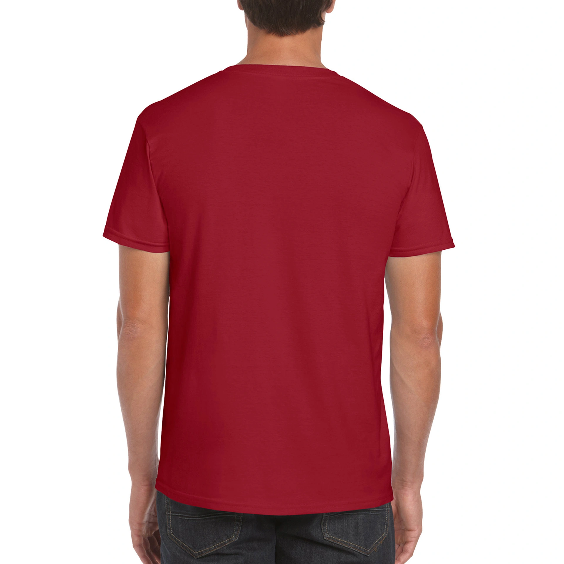 Футболка SoftStyle 153 - cardinal red / 2XL