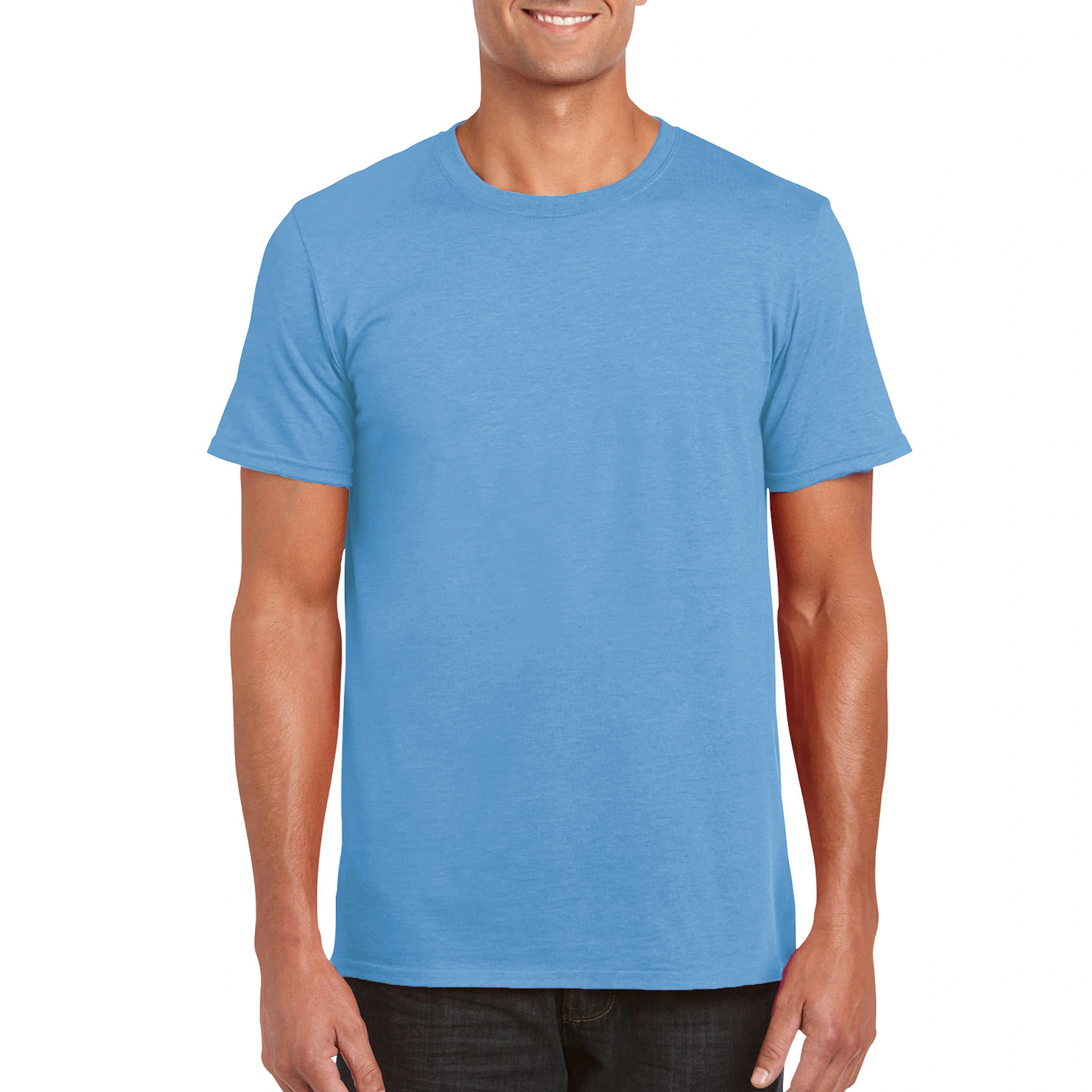 Футболка SoftStyle 153 - carolina blue / 2XL
