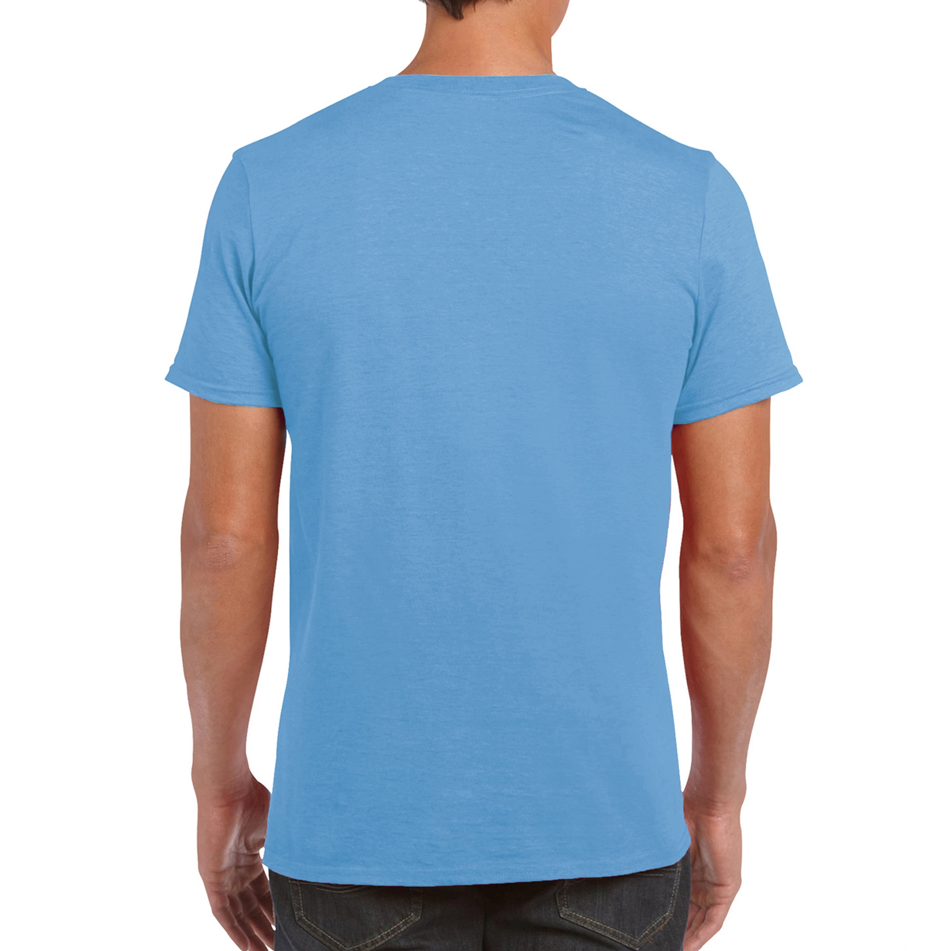 Футболка SoftStyle 153 - carolina blue / 2XL