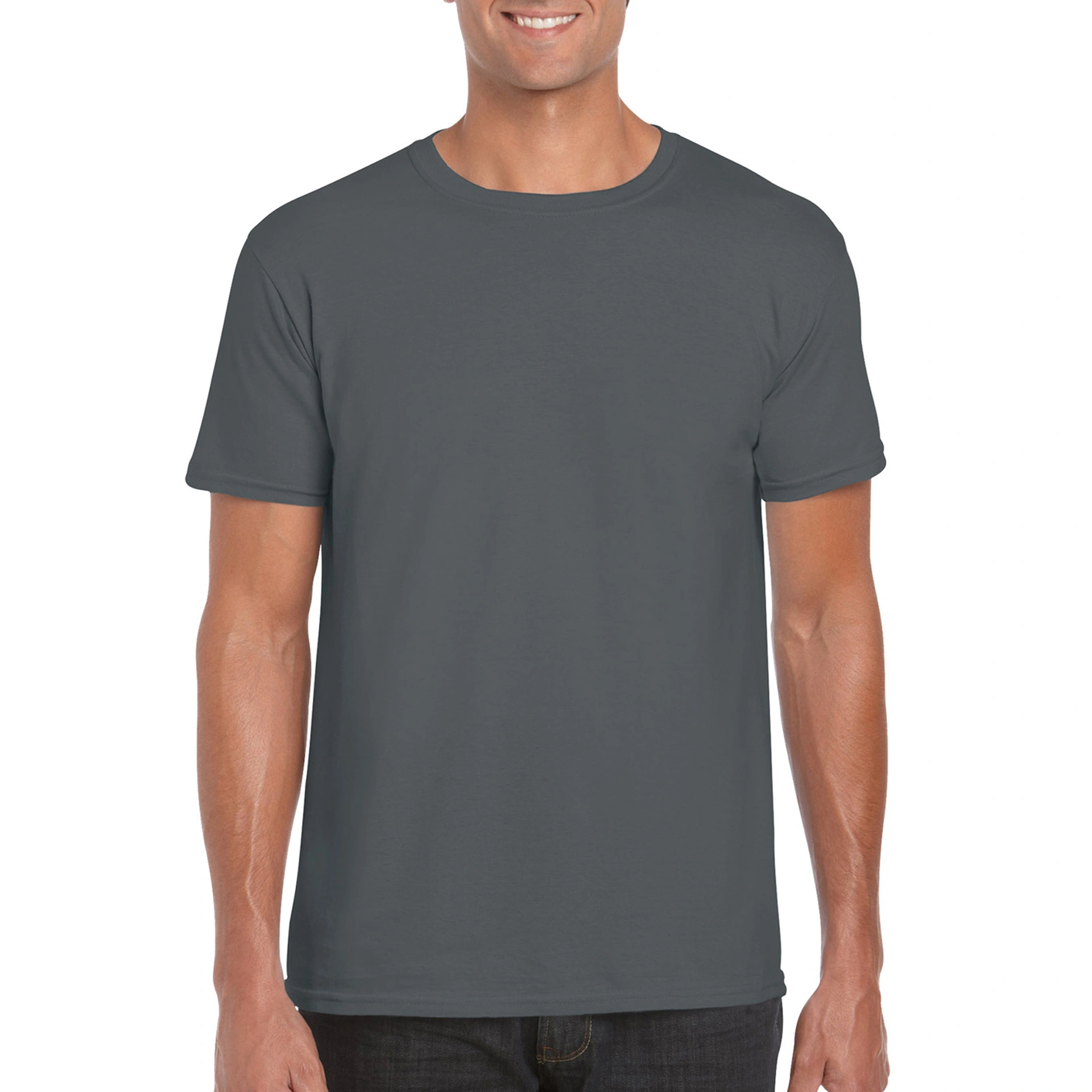 Футболка SoftStyle 153 - charcoal / 2XL
