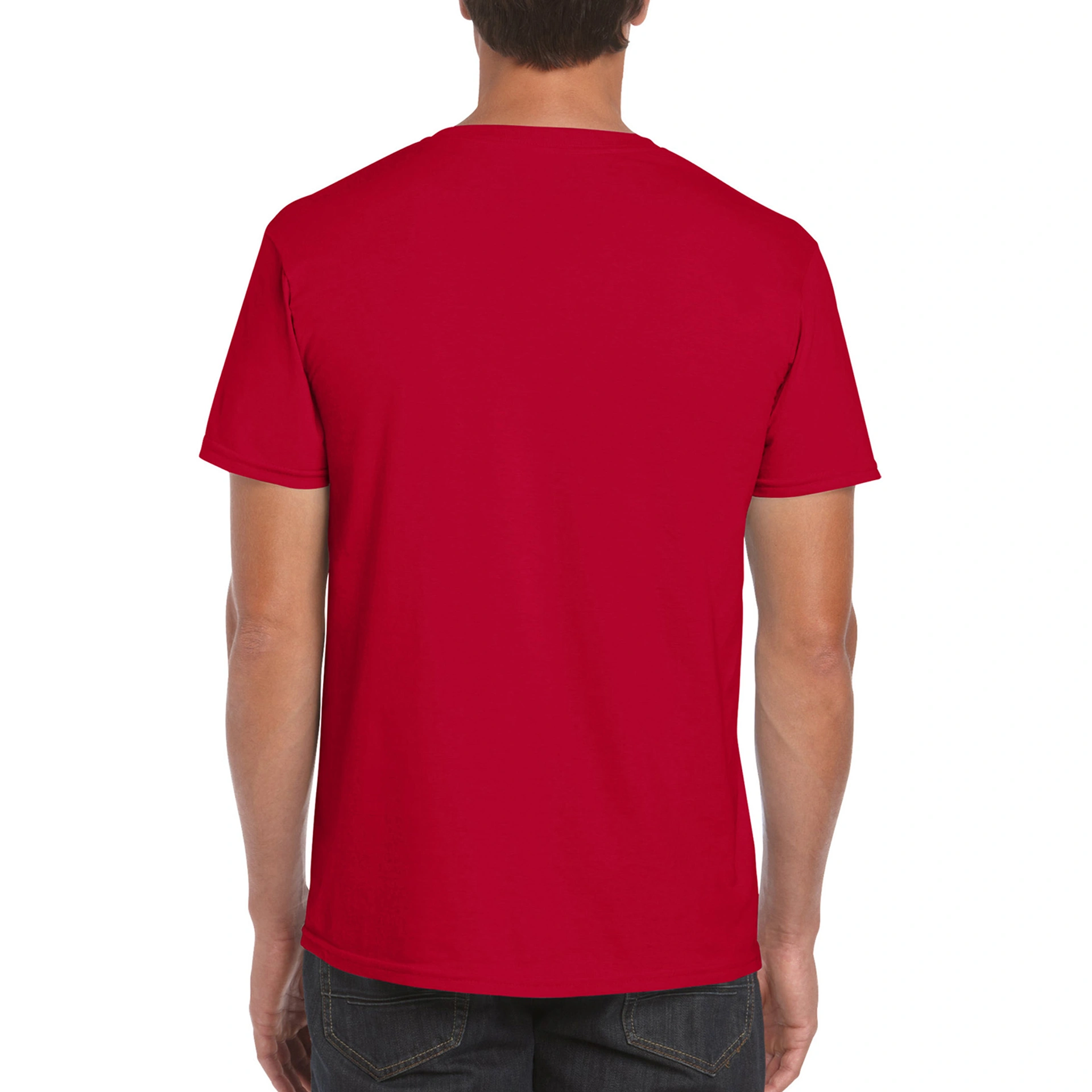Футболка SoftStyle 153 - cherry red / 2XL