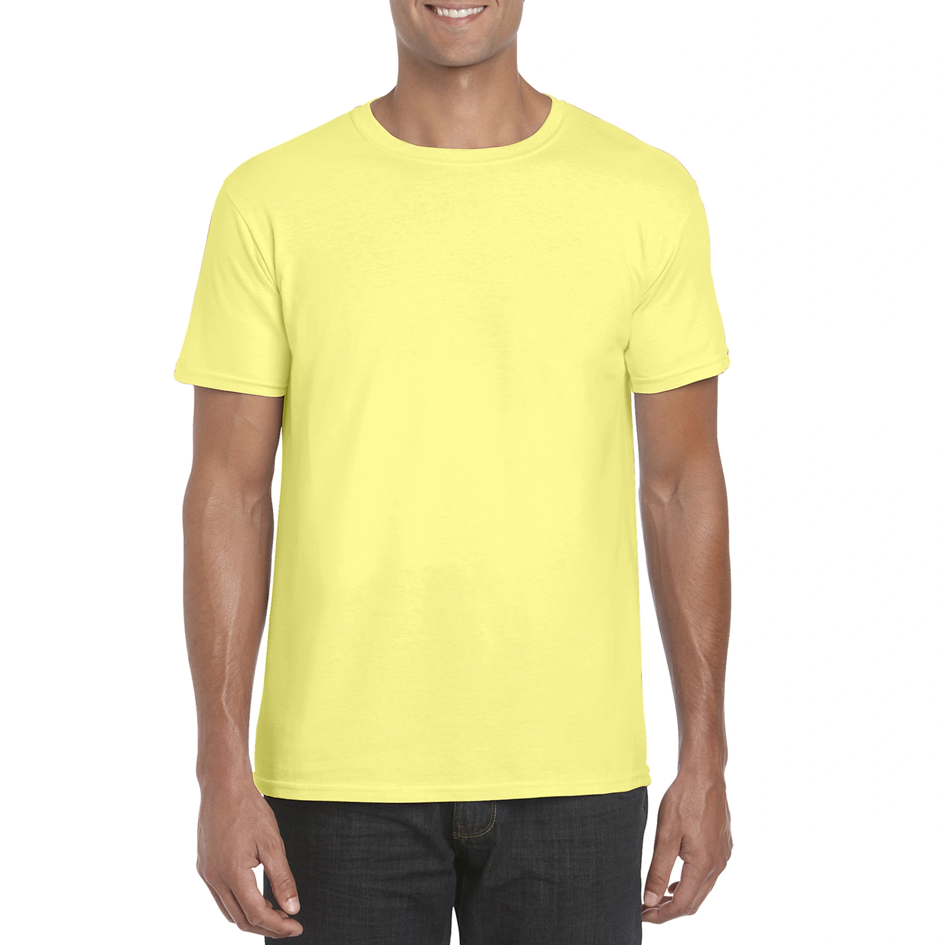 Футболка SoftStyle 153 - cornsilk / 2XL