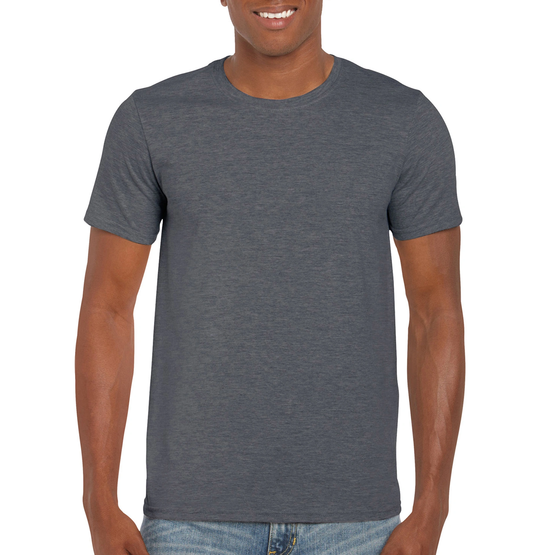 Футболка SoftStyle 153 - dark heather / 2XL