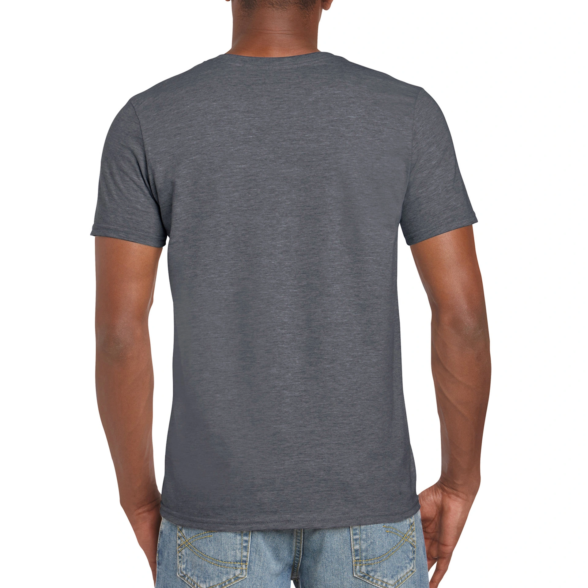 Футболка SoftStyle 153 - dark heather / 2XL