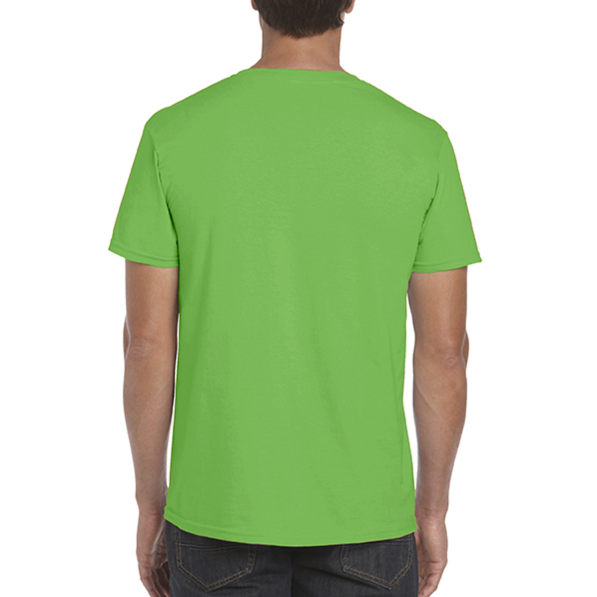 Футболка SoftStyle 153 - electric green / 2XL