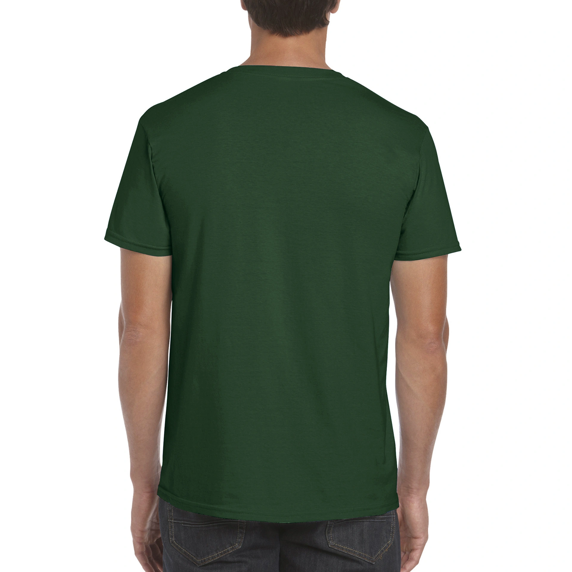 Футболка SoftStyle 153 - forest green / 2XL