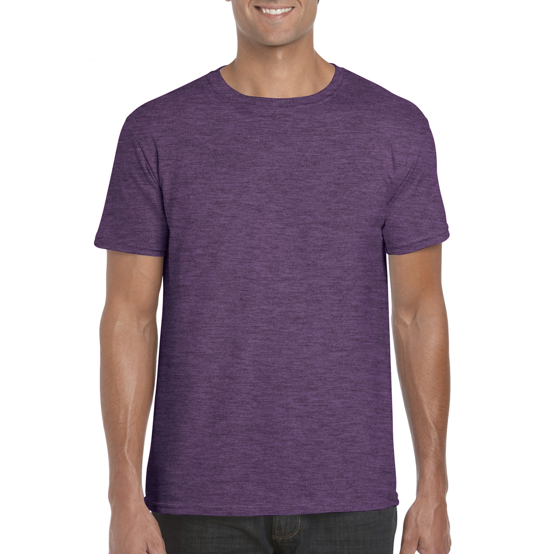 Футболка SoftStyle 153 - heather aubergine / 2XL