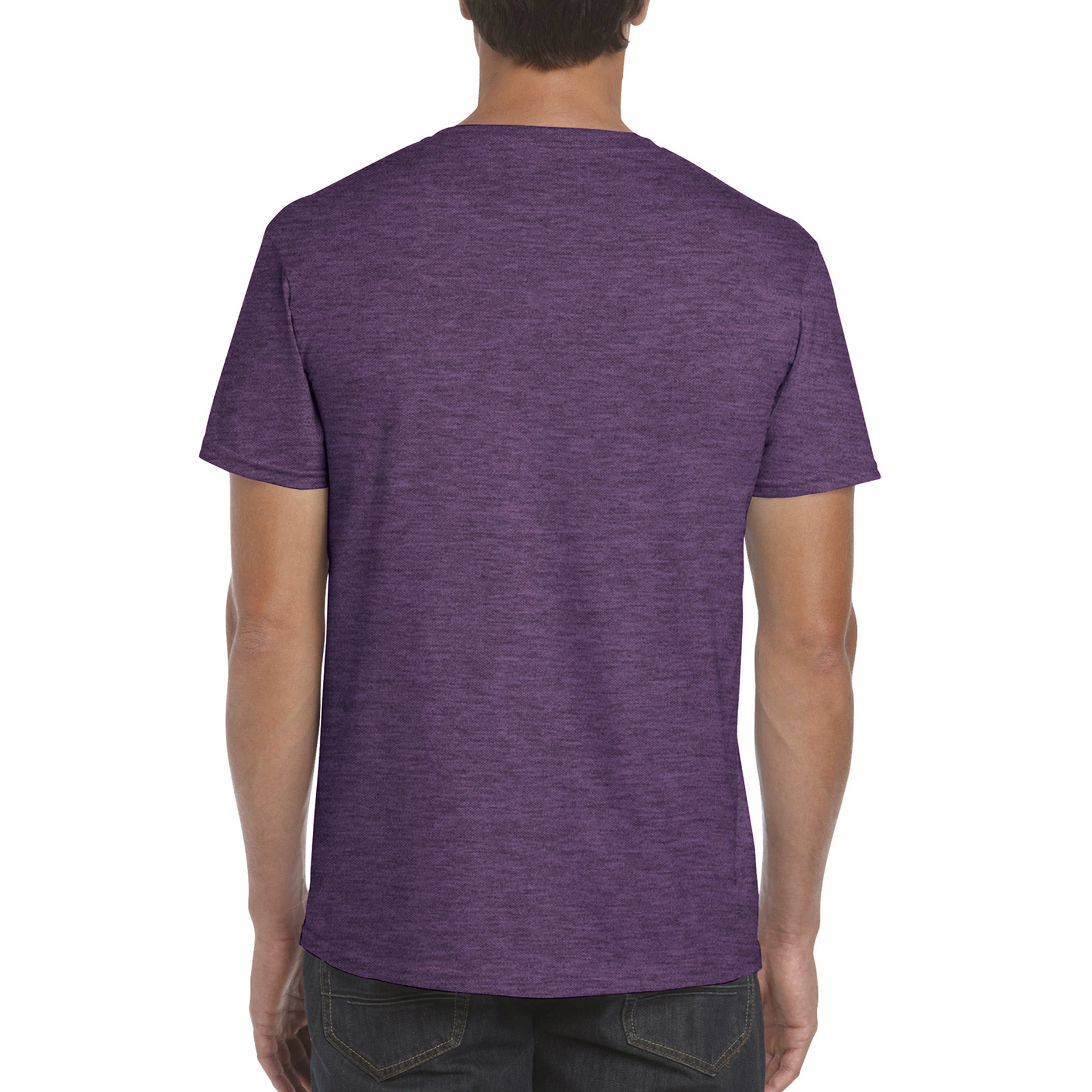 Футболка SoftStyle 153 - heather aubergine / 2XL
