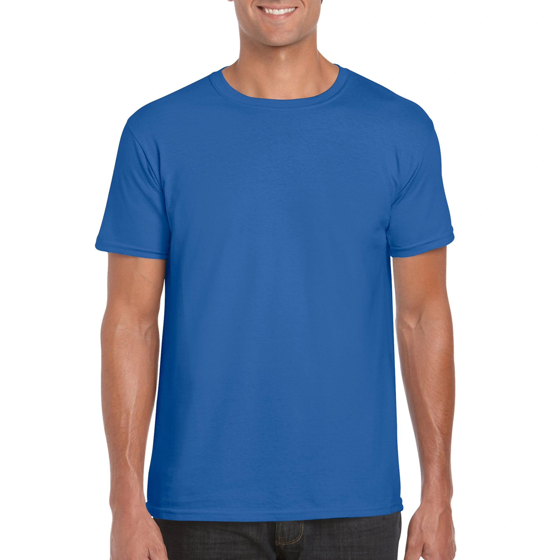 Футболка SoftStyle 153 - royal / 2XL
