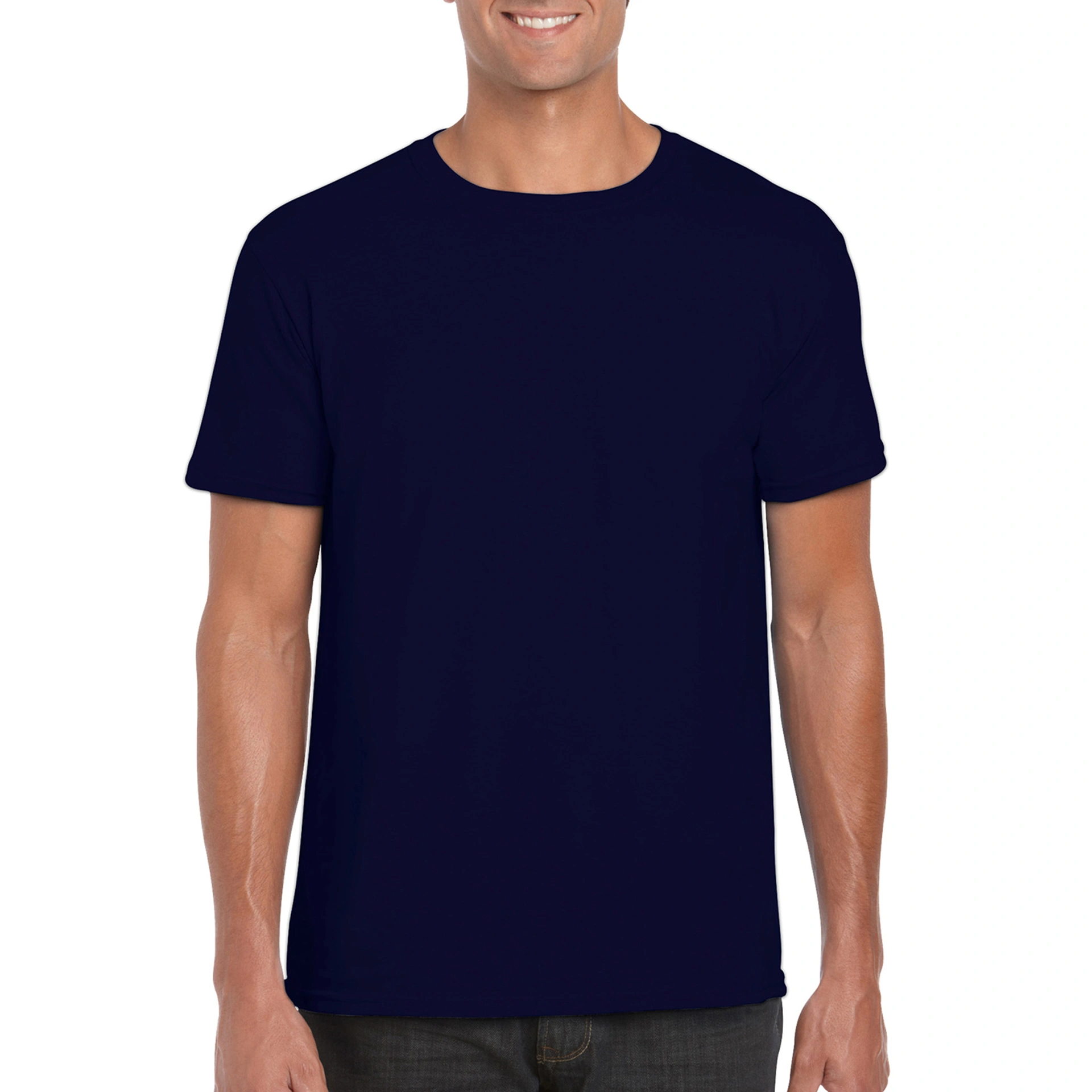Футболка SoftStyle 153 - navy / 2XL
