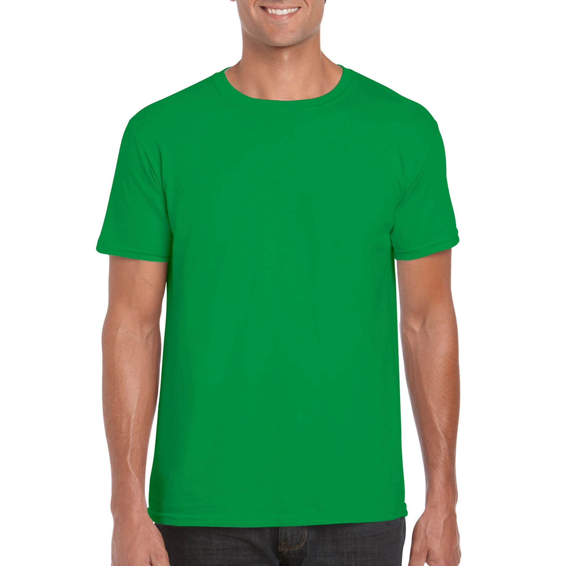 Футболка SoftStyle 153 - irish green / 2XL