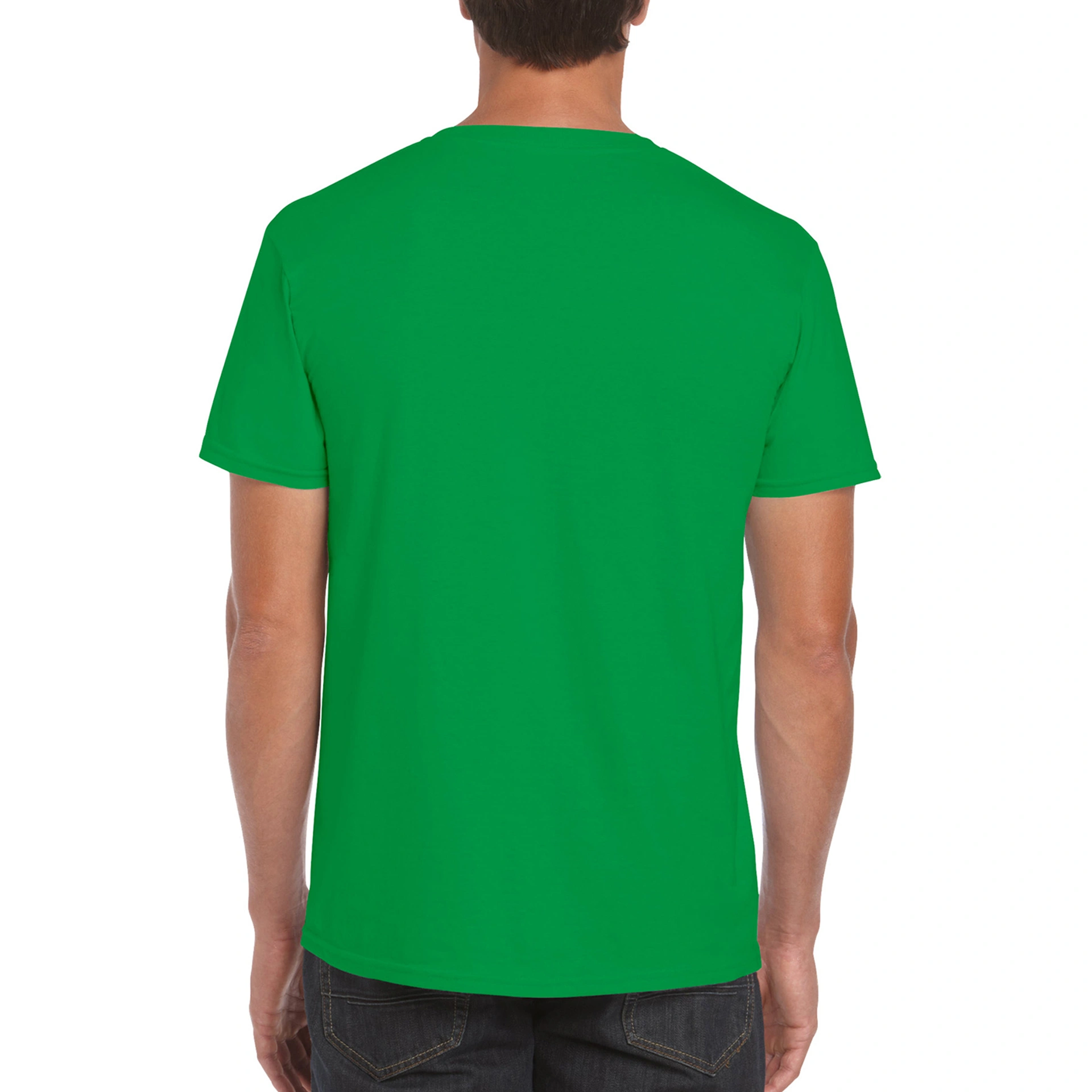 Футболка SoftStyle 153 - irish green / 2XL