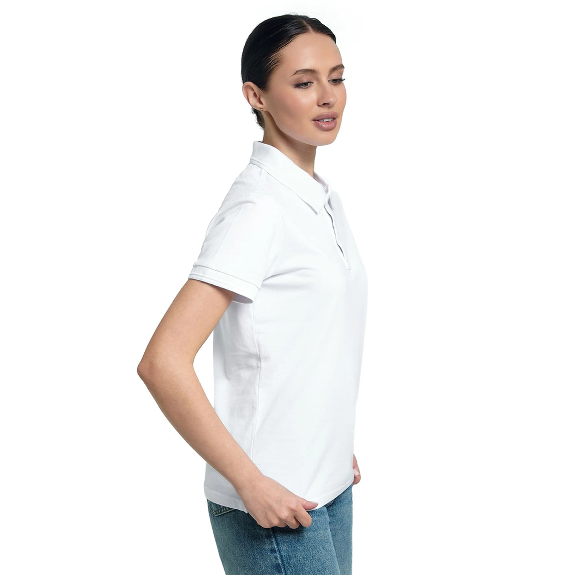 Поло жіноче Charm 220, TM Floyd - білий / 2XL