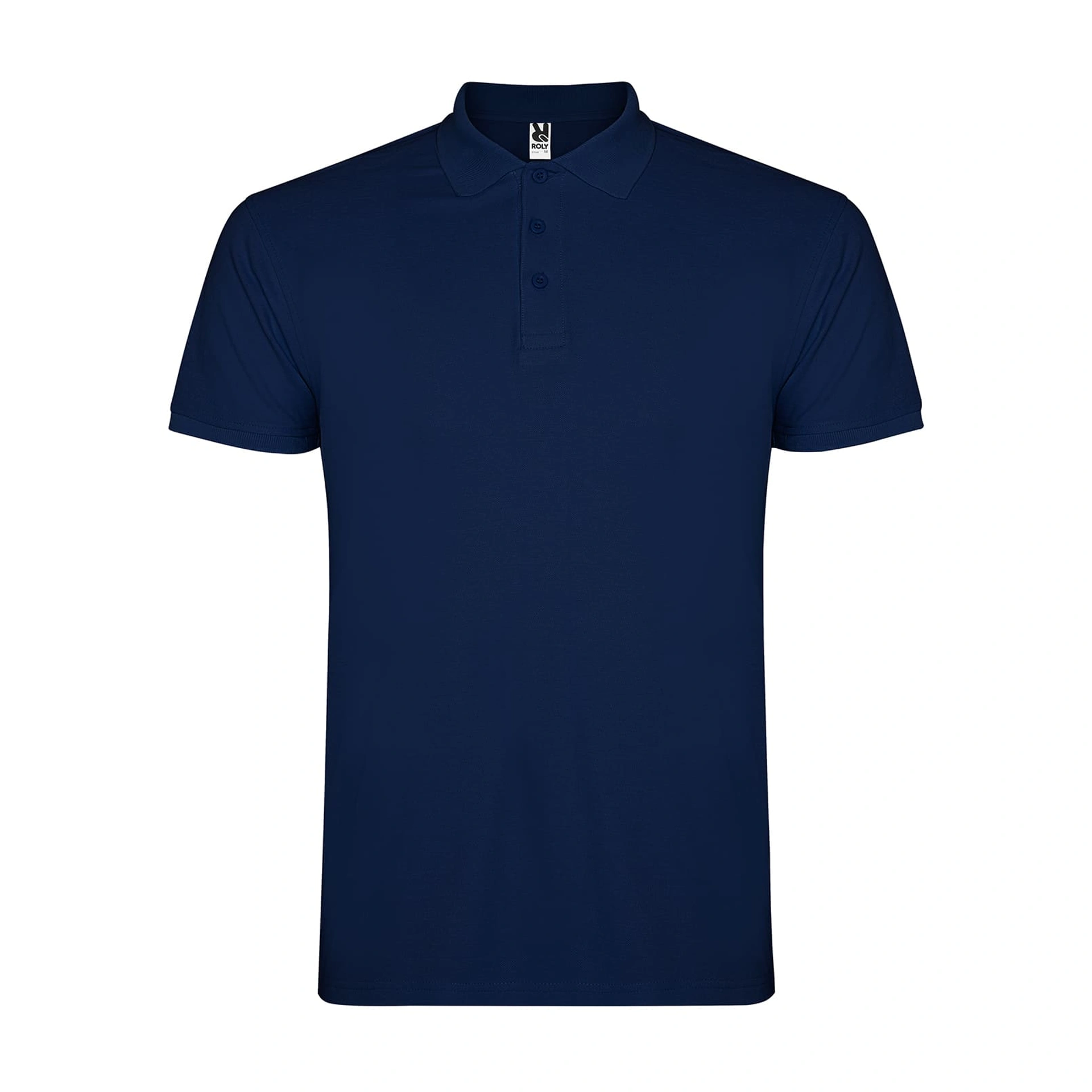 Поло Star JN 200, TM Roly - navy blue / 11Y/12Y
