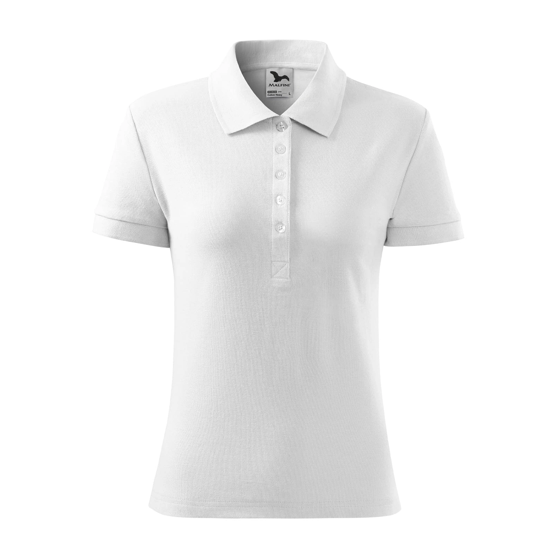 Поло жіноче Cotton Heavy 220 - white / 2XL