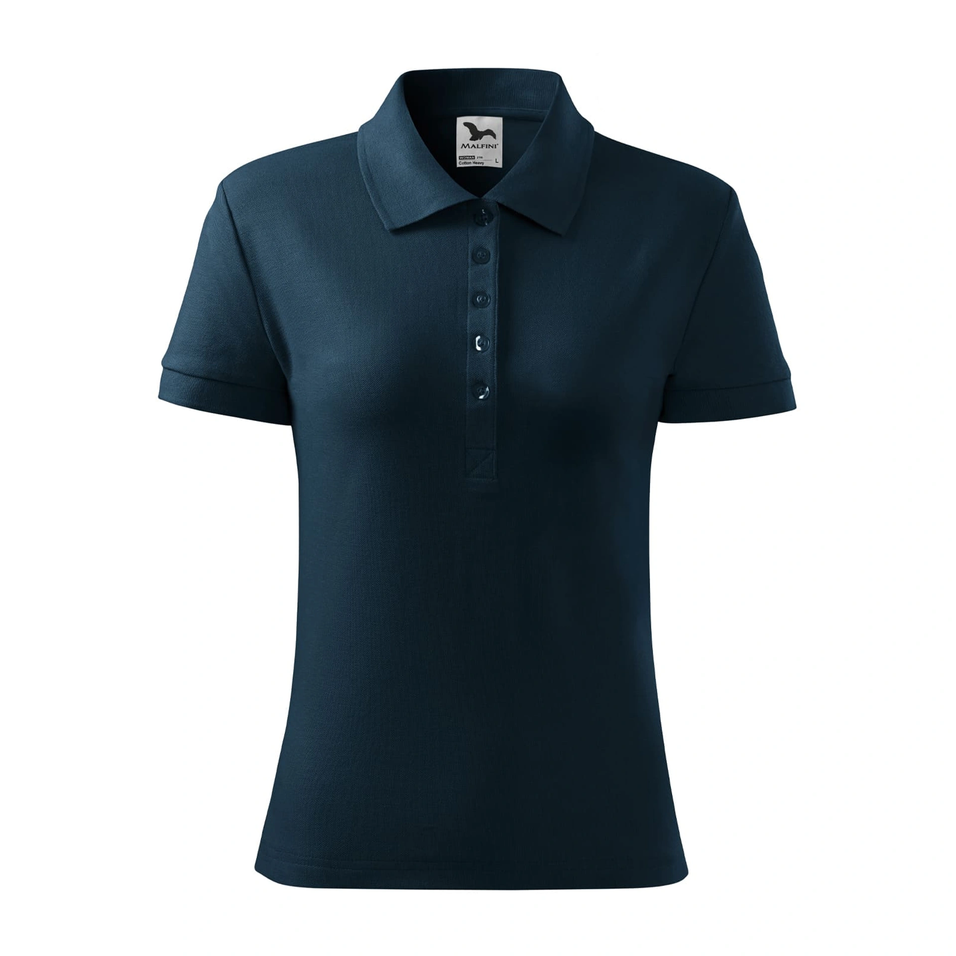 Поло жіноче Cotton Heavy 220 - navy blue / 2XL
