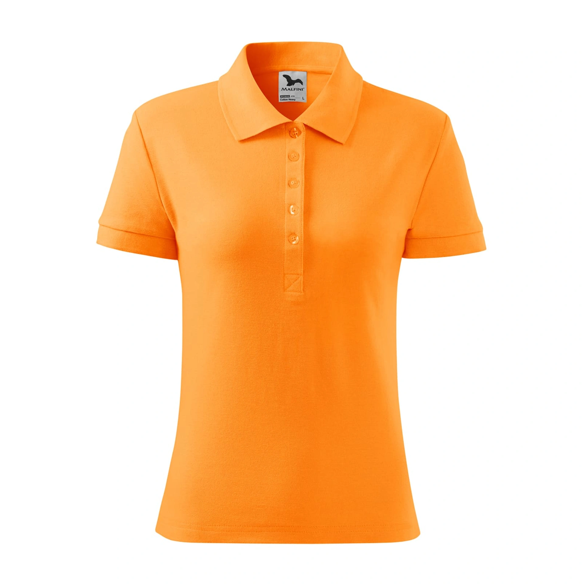 Поло жіноче Cotton Heavy 220 - tangerine orange / 2XL
