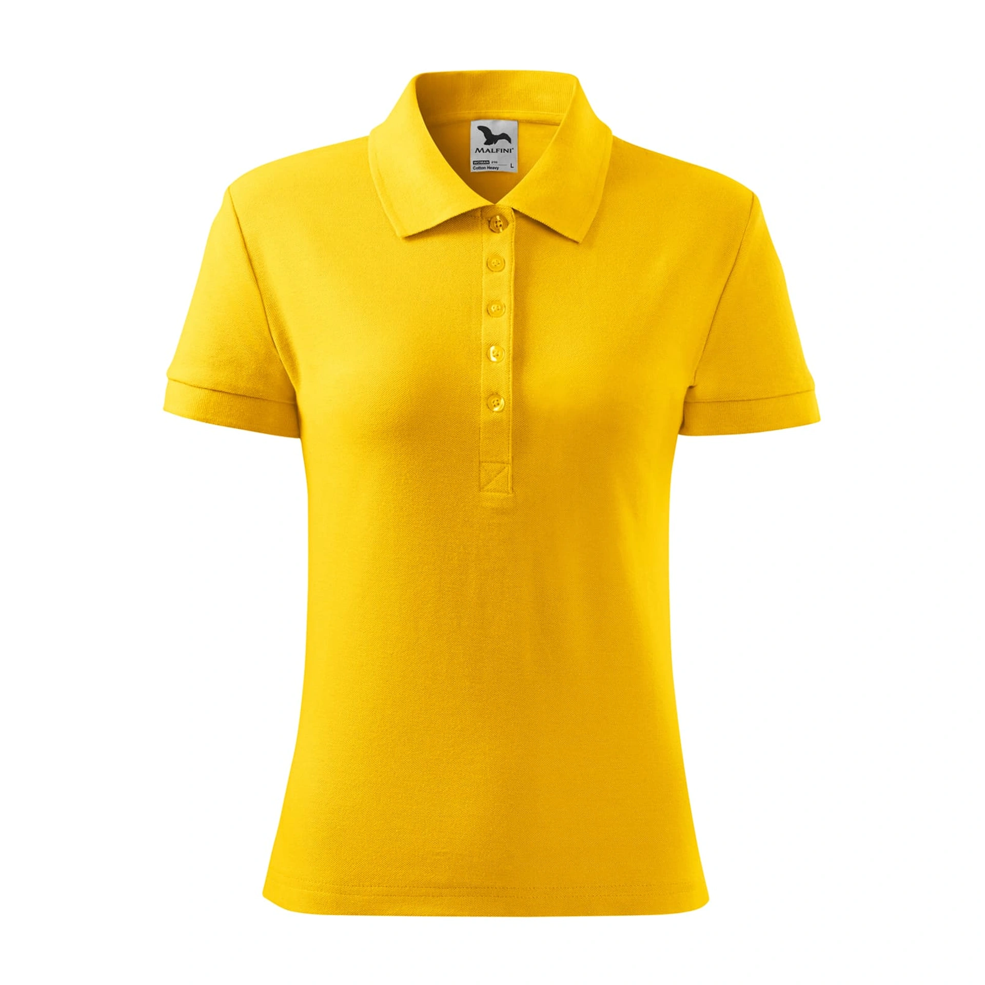 Поло жіноче Cotton Heavy 220 - yellow / 2XL