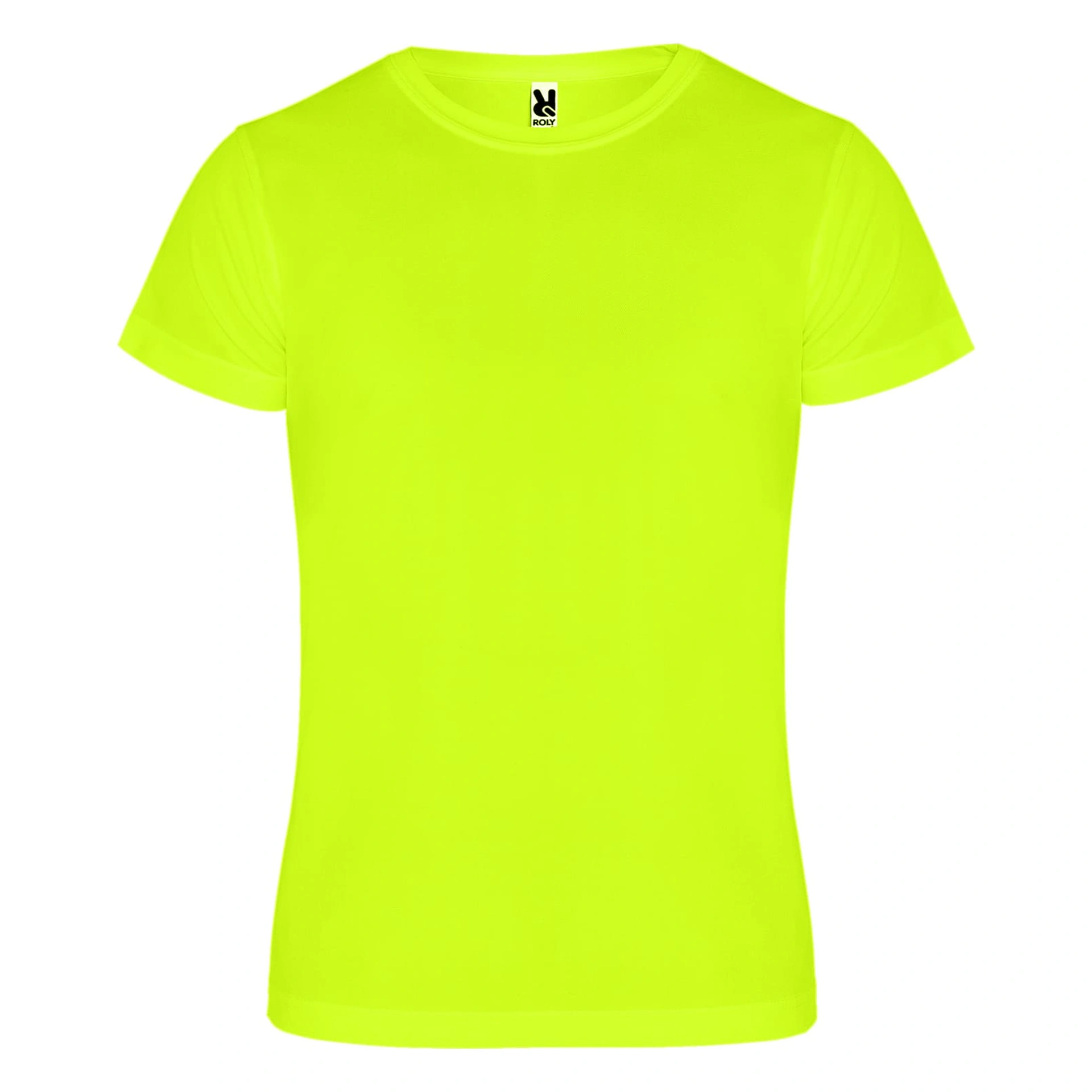Футболка Camimera 135, TM Roly - fluor yellow / 2XL