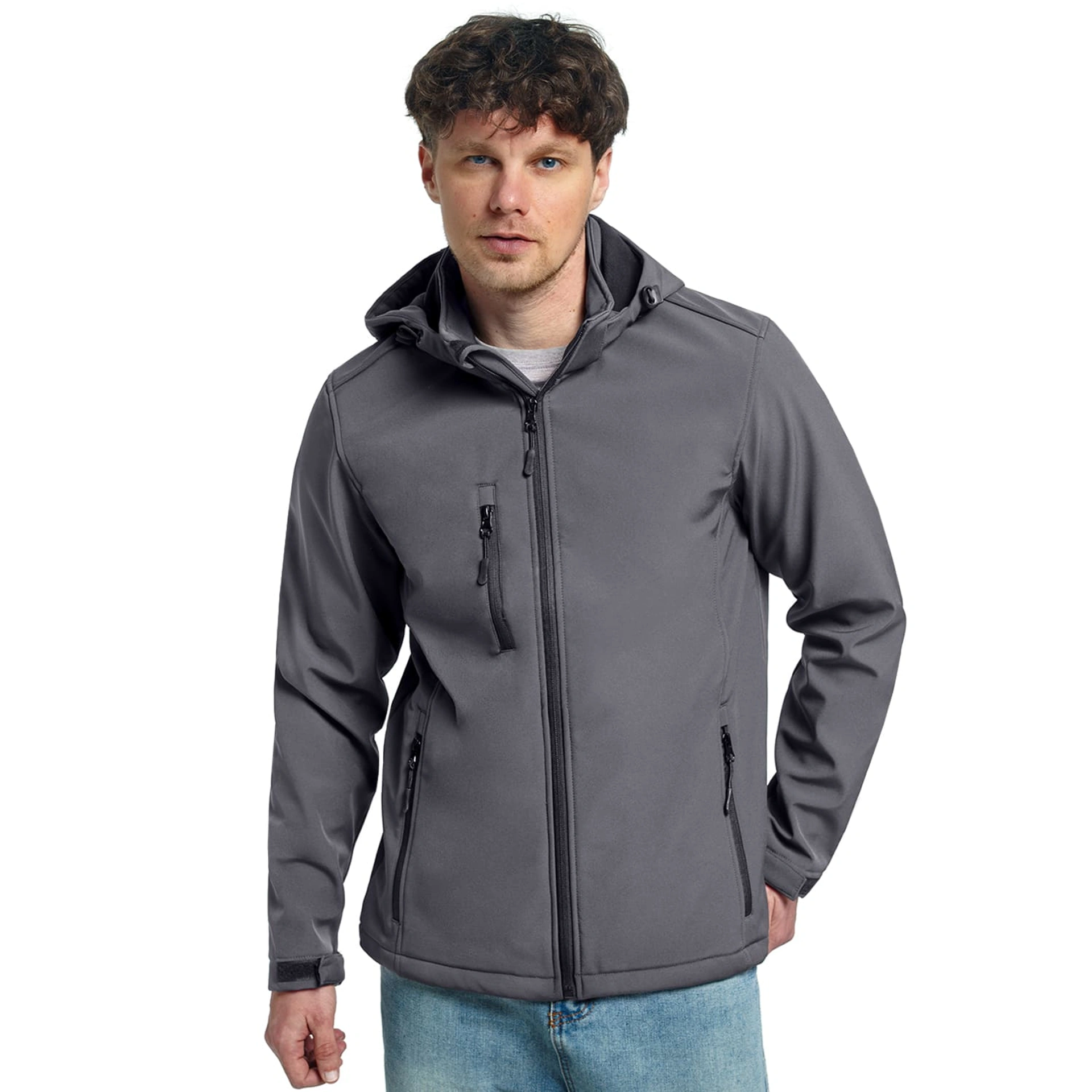 Куртка софтшелл Alpina, TM Floyd - Сірий / 2XL