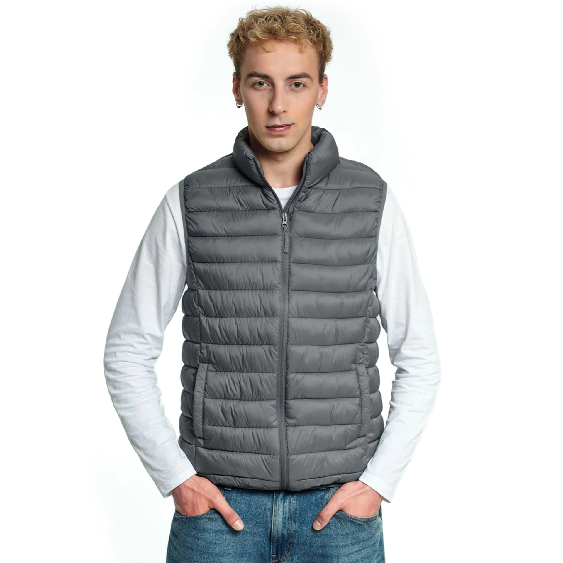 Жилет Casual, TM Floyd - Сірий / 2XL