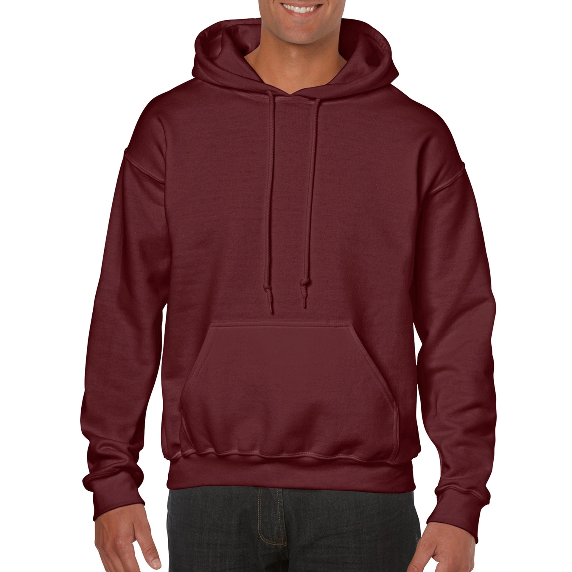 Реглан з капюшоном Heavy Blend 271, TM Gildan - maroon / 2XL