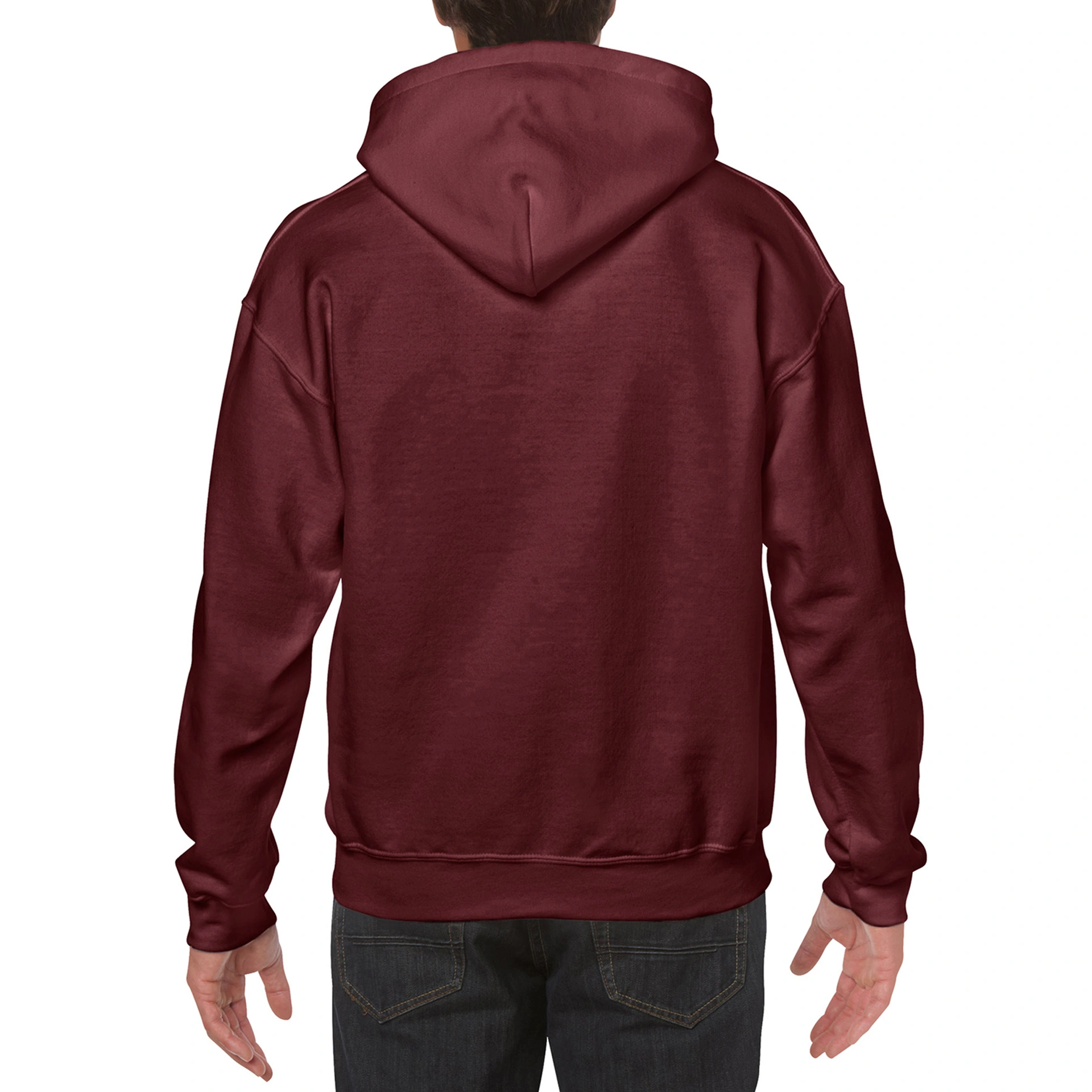 Реглан з капюшоном Heavy Blend 271, TM Gildan - maroon / 2XL