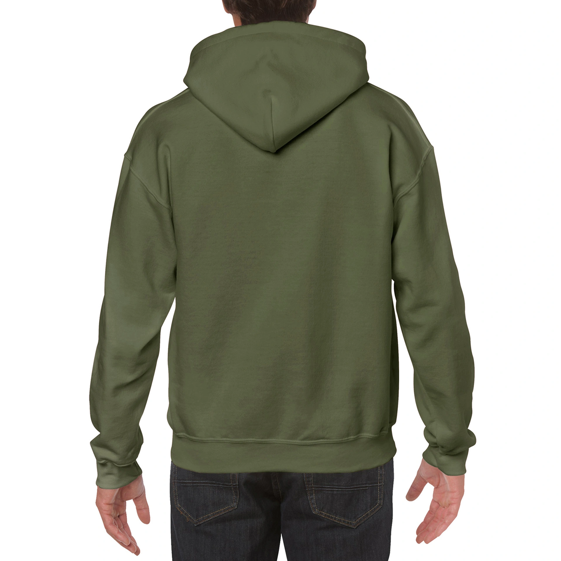 Реглан з капюшоном Heavy Blend 271, TM Gildan - military green / 2XL