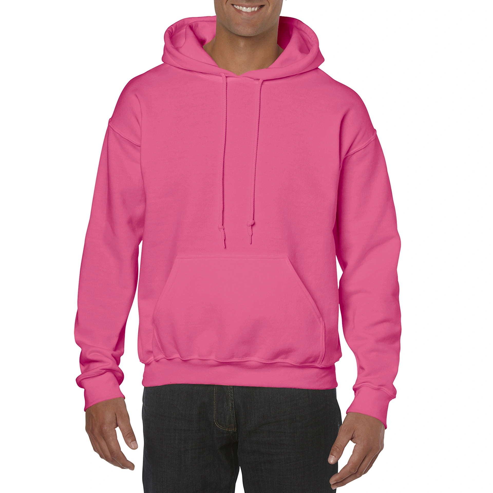 Реглан з капюшоном Heavy Blend 271, TM Gildan - safety pink / 2XL