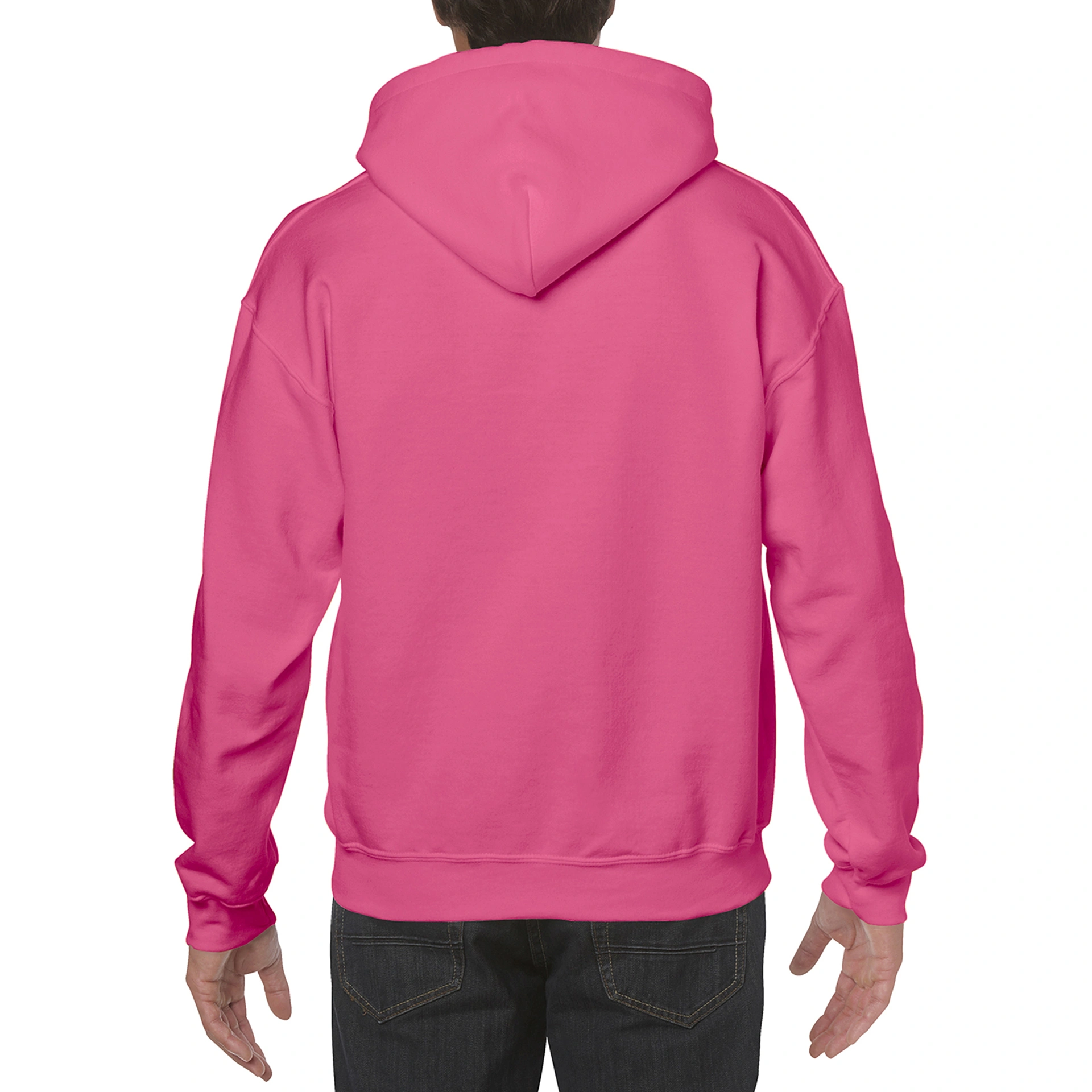 Реглан з капюшоном Heavy Blend 271, TM Gildan - safety pink / 2XL