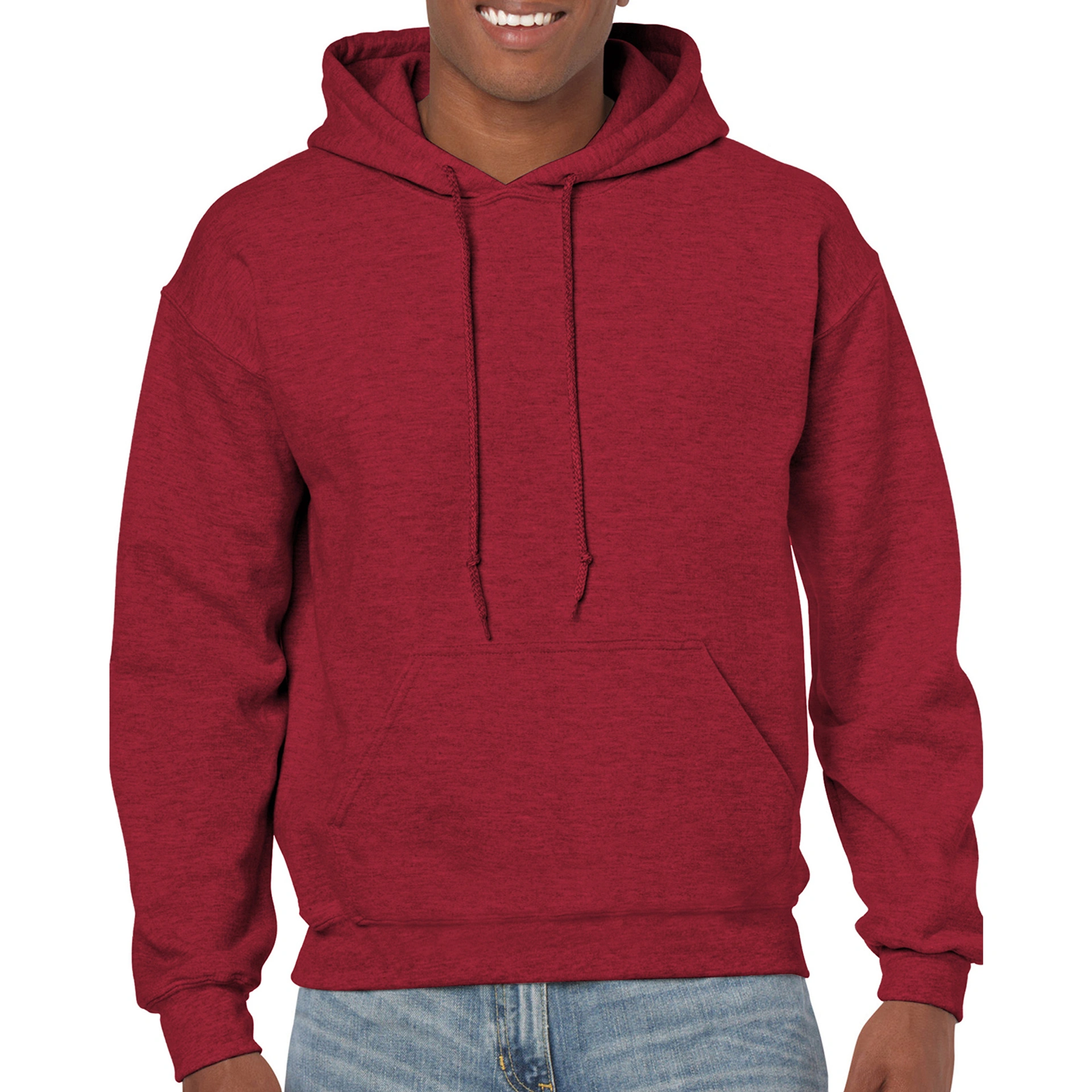 Реглан з капюшоном Heavy Blend 271, TM Gildan - antique cherry red / 2XL