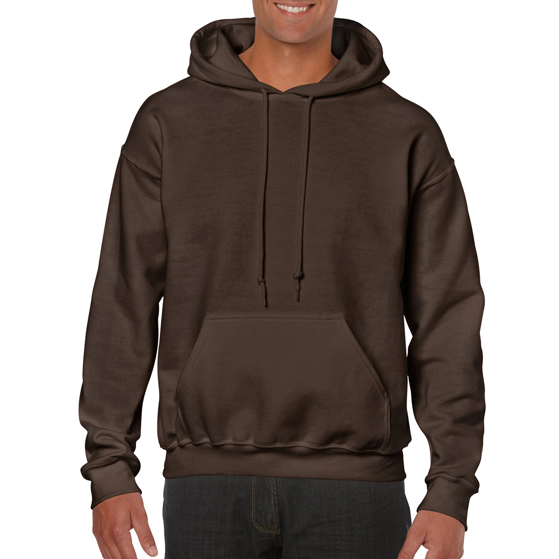 Реглан з капюшоном Heavy Blend 271, TM Gildan - dark chocolate / 2XL