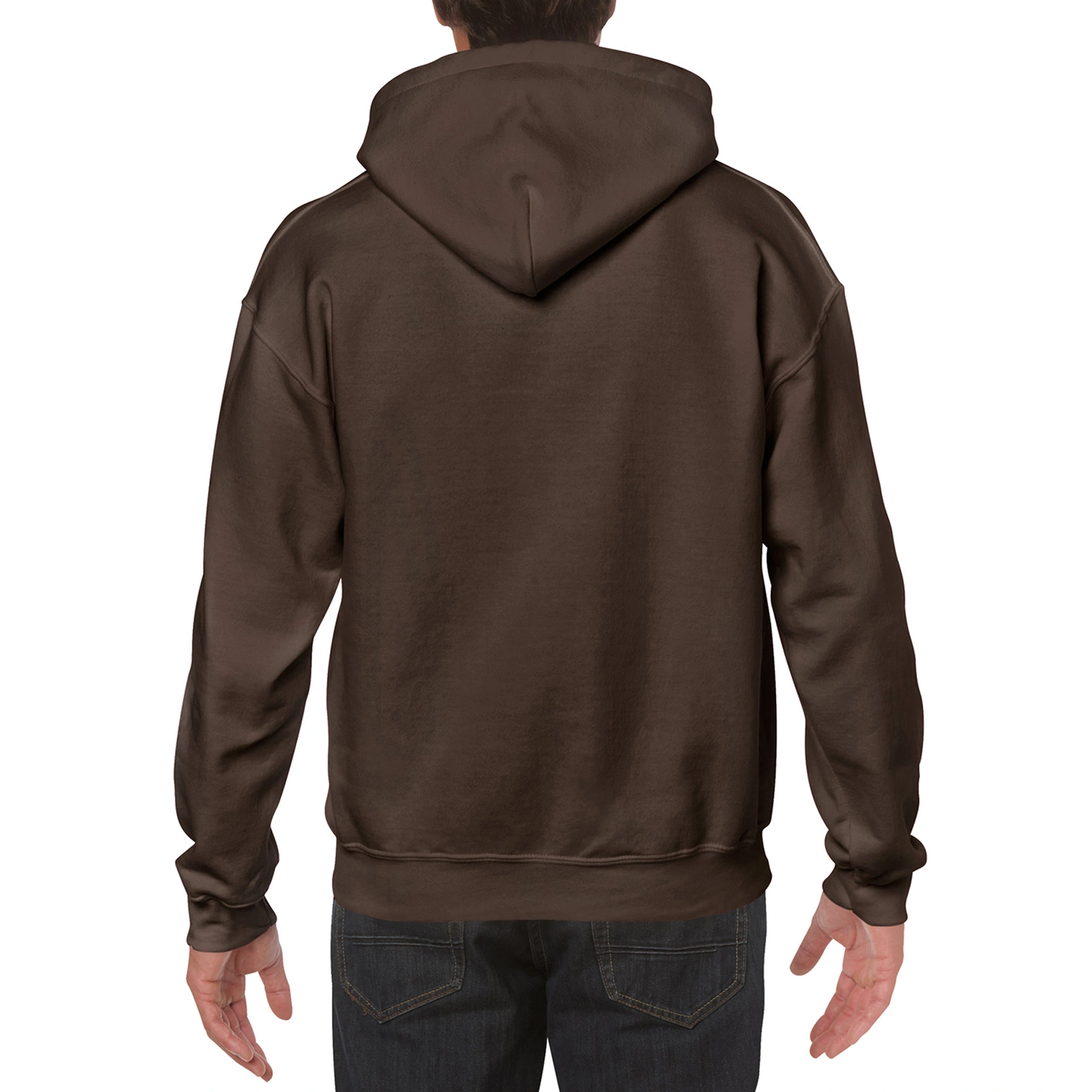 Реглан з капюшоном Heavy Blend 271, TM Gildan - dark chocolate / 2XL
