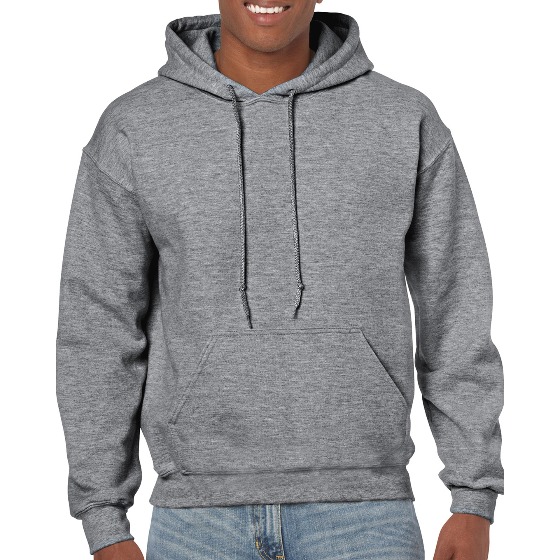 Реглан з капюшоном Heavy Blend 271, TM Gildan - graphite heather / 2XL