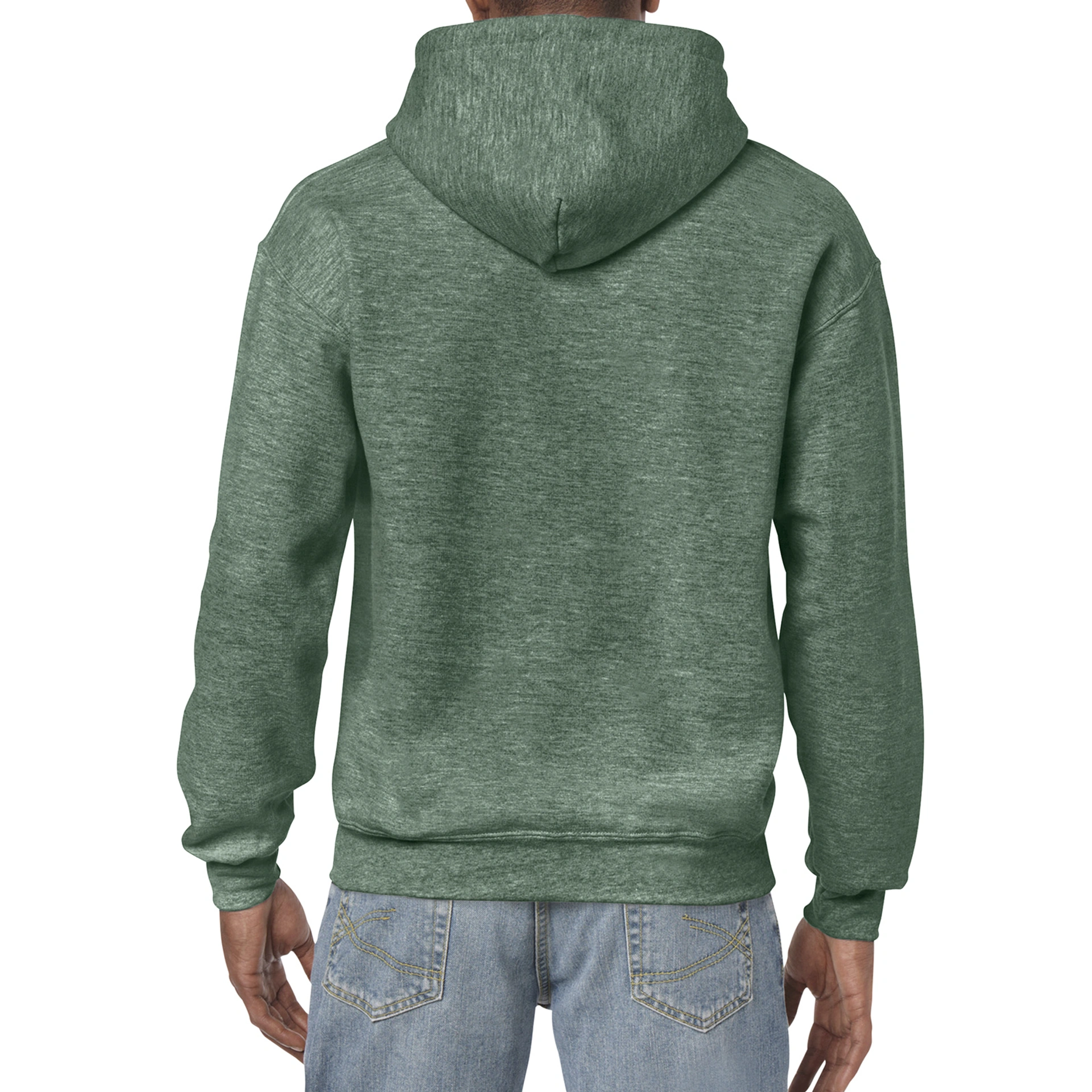 Реглан з капюшоном Heavy Blend 271, TM Gildan - heather sport dark green / 2XL