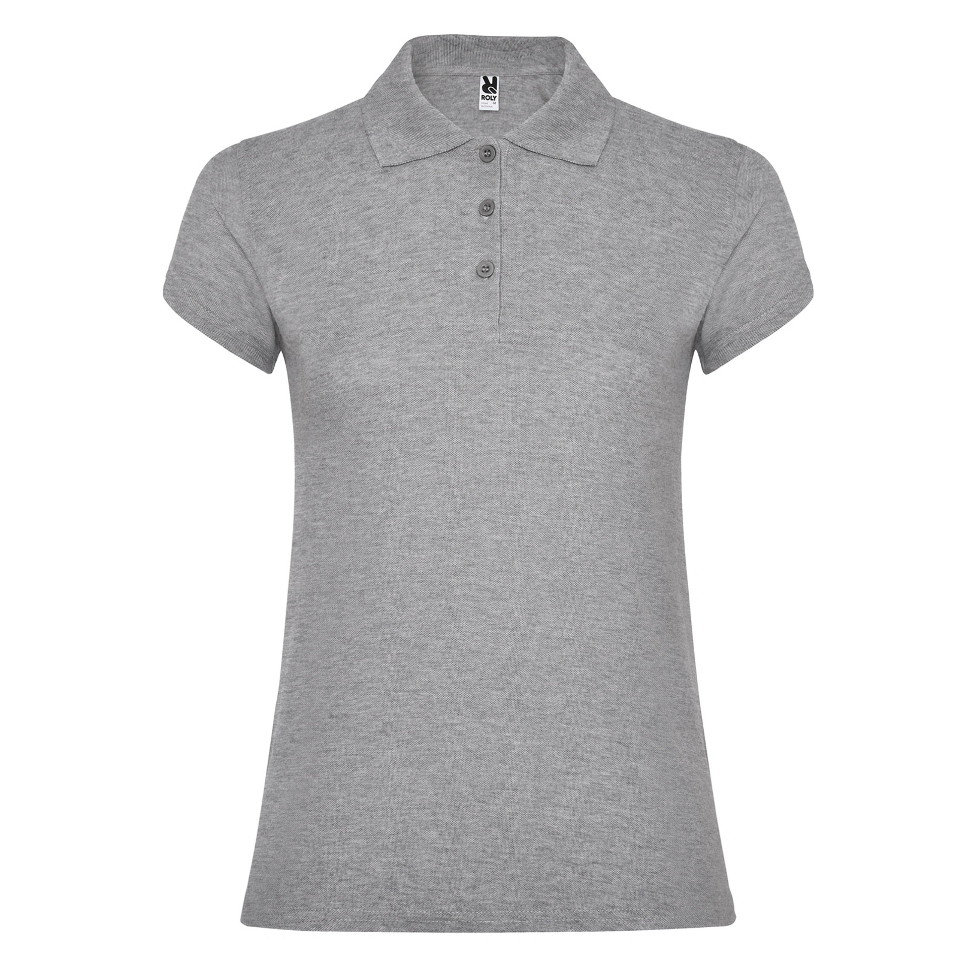 Поло жіноче Star woman 200, TM Roly - heather grey / 2XL