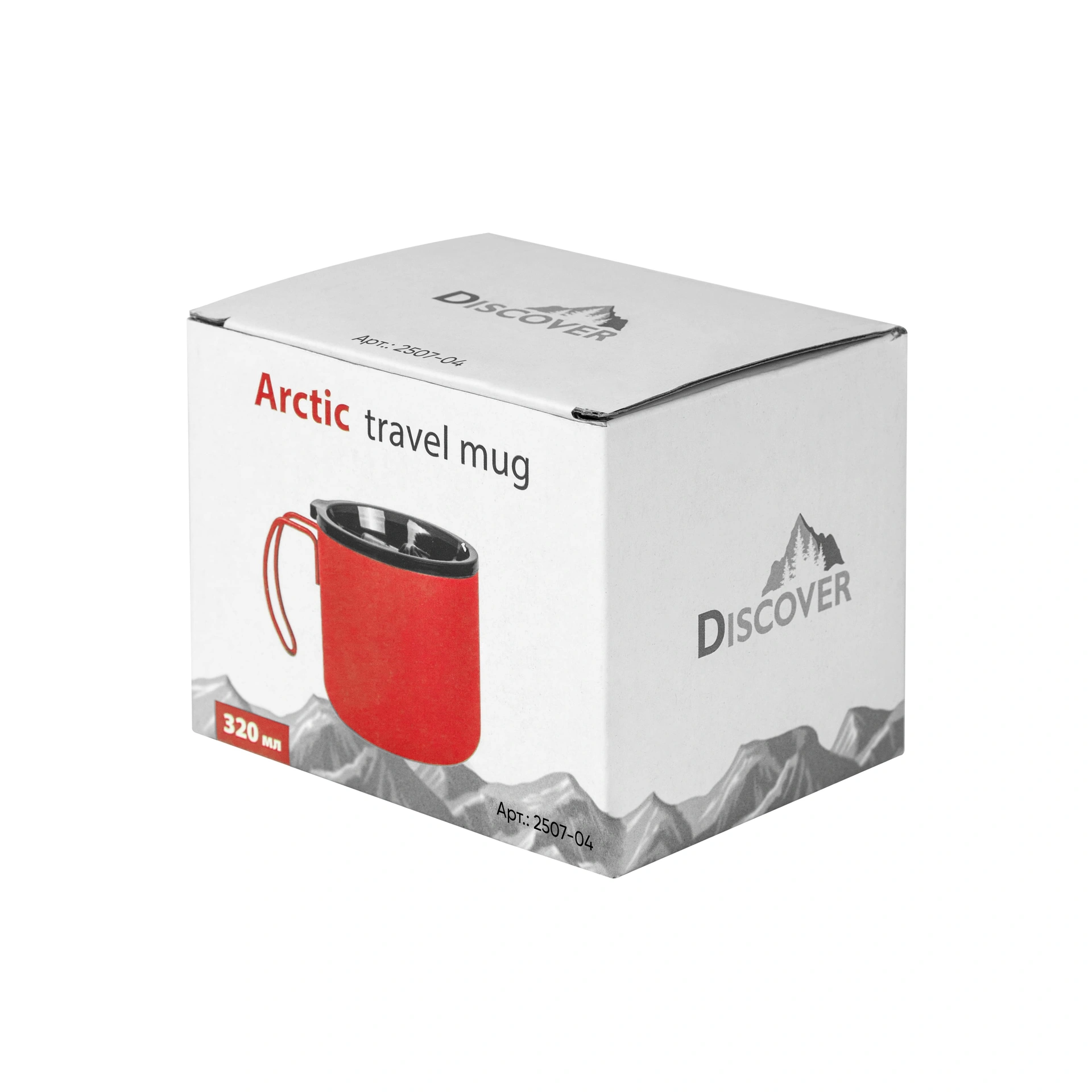 Термочашка Arctic, TM Discover - червоний