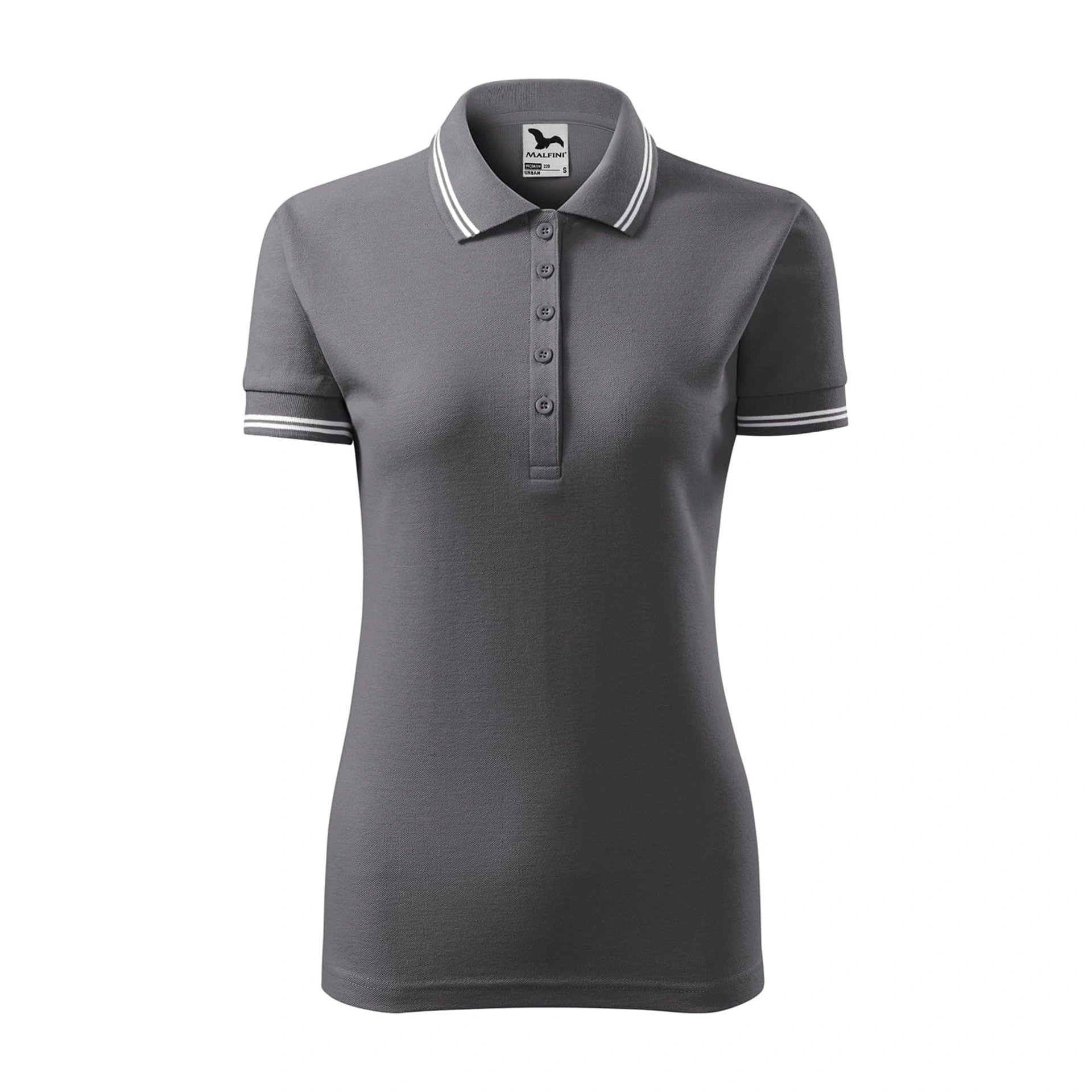 Поло жіноче Urban 200, TM Malfini - steel gray / 2XL