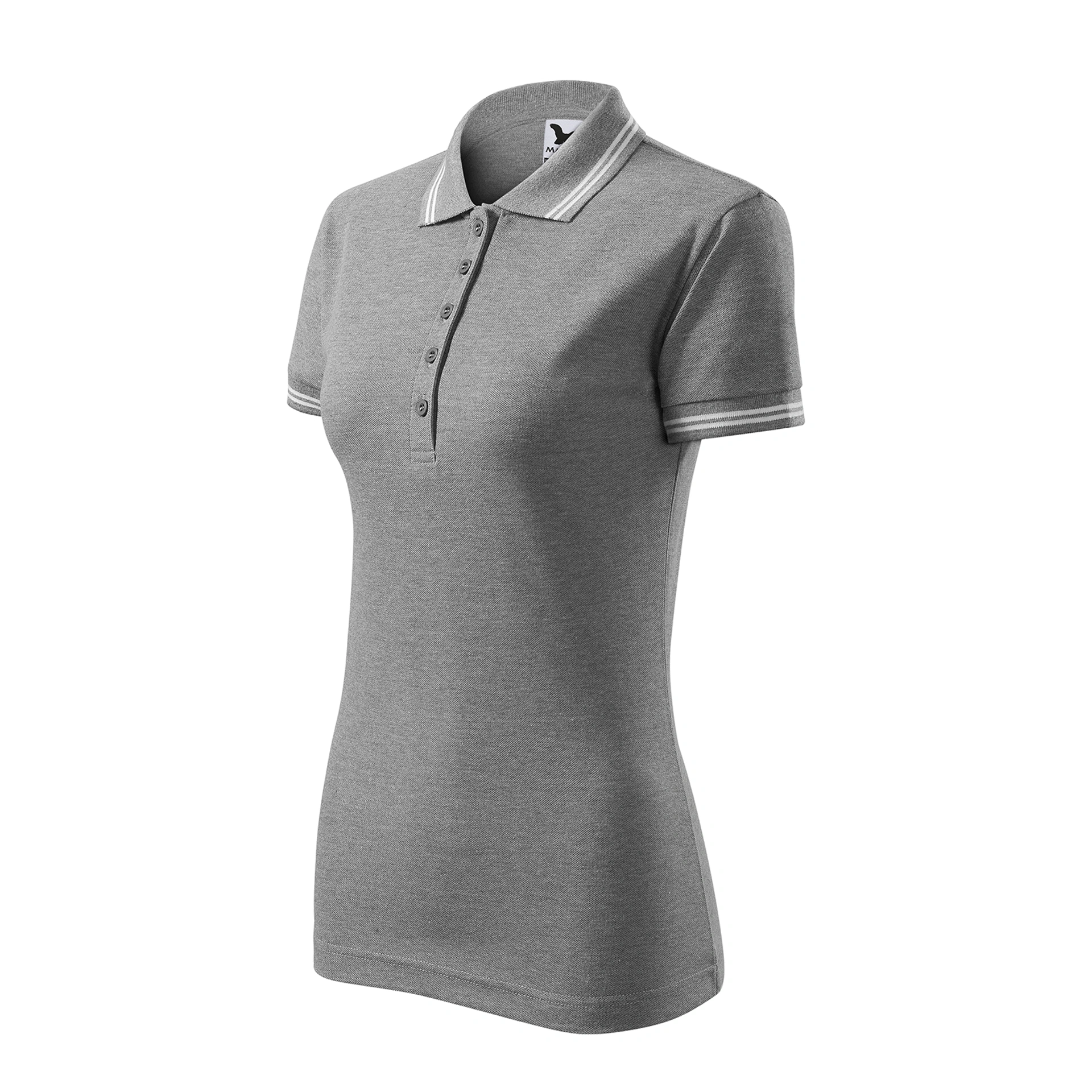 Поло жіноче Urban 200, TM Malfini - dark grey melange / 2XL