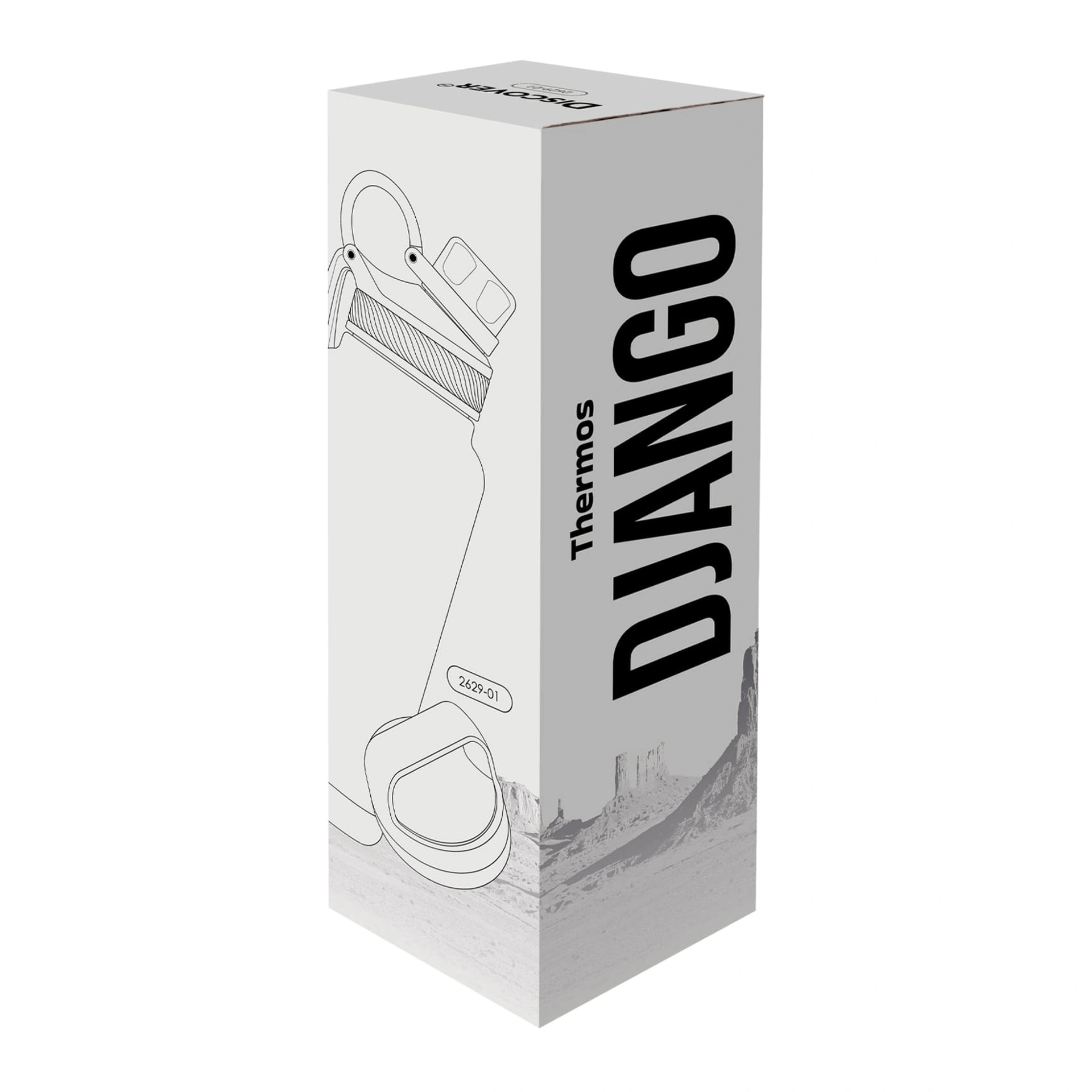 Термос Django, ТМ Discover - білий