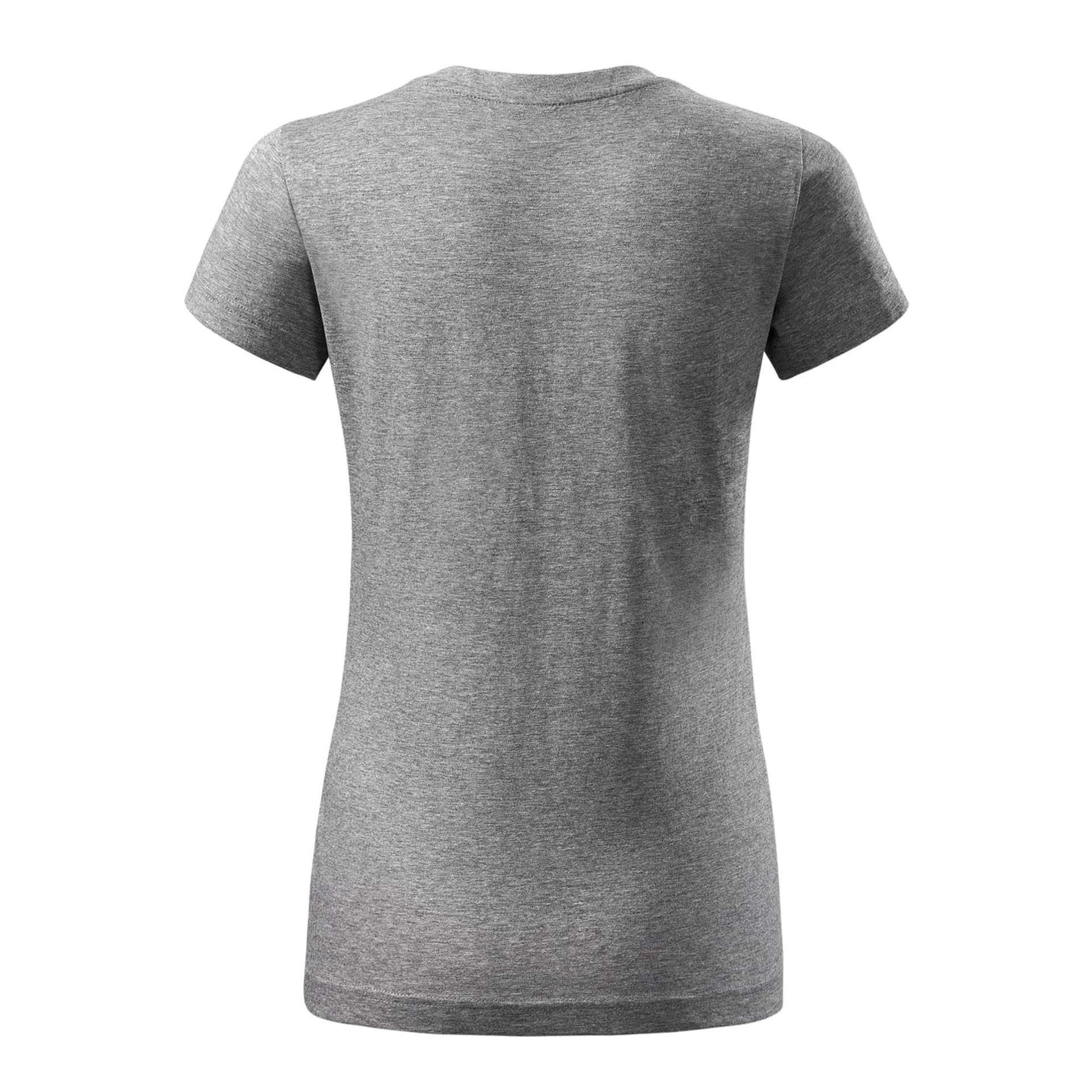 Футболка жіноча BASIC 160 - dark grey melange / 2XL