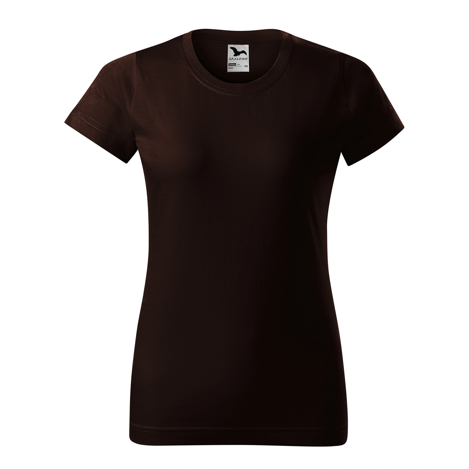 Футболка жіноча BASIC 160 - coffee / 2XL