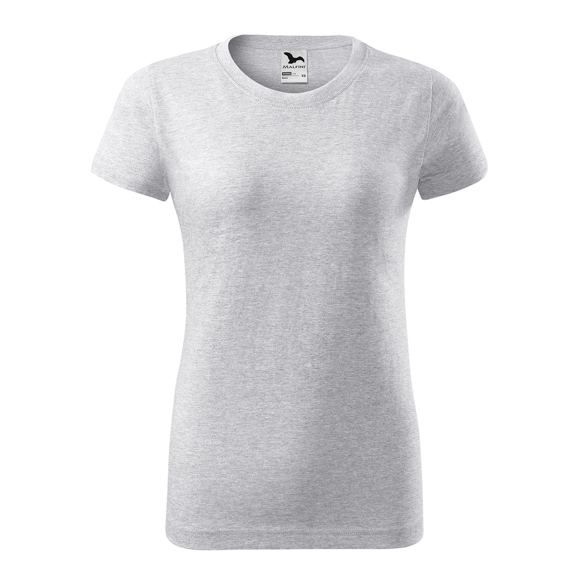 Футболка жіноча BASIC 160 - ash melange / 2XL